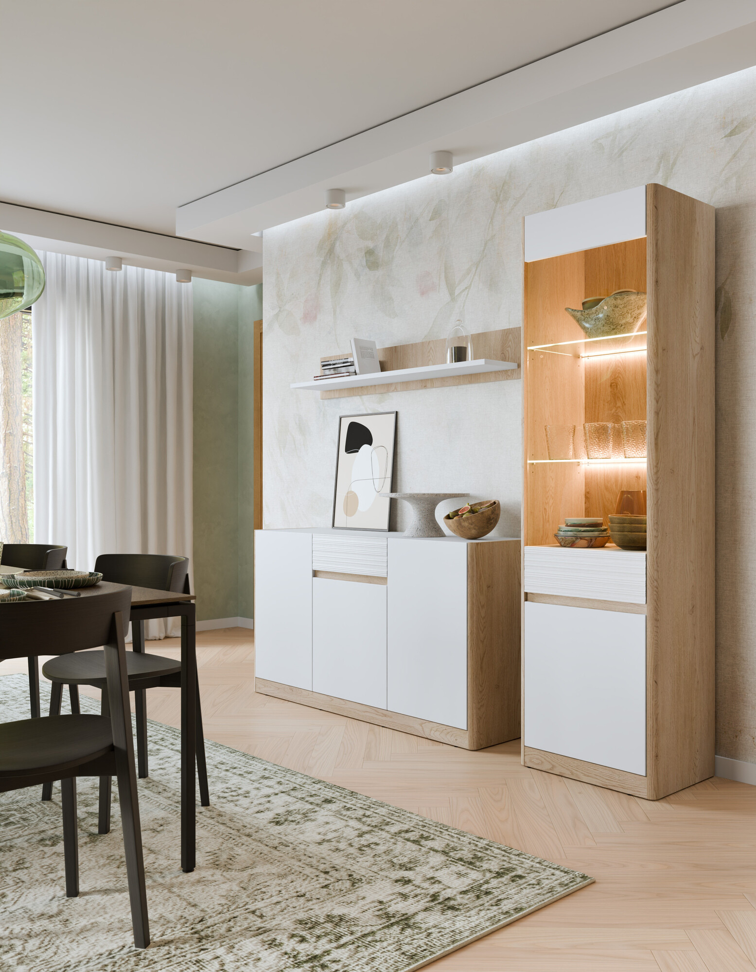 Zidna polica Flosoi 103