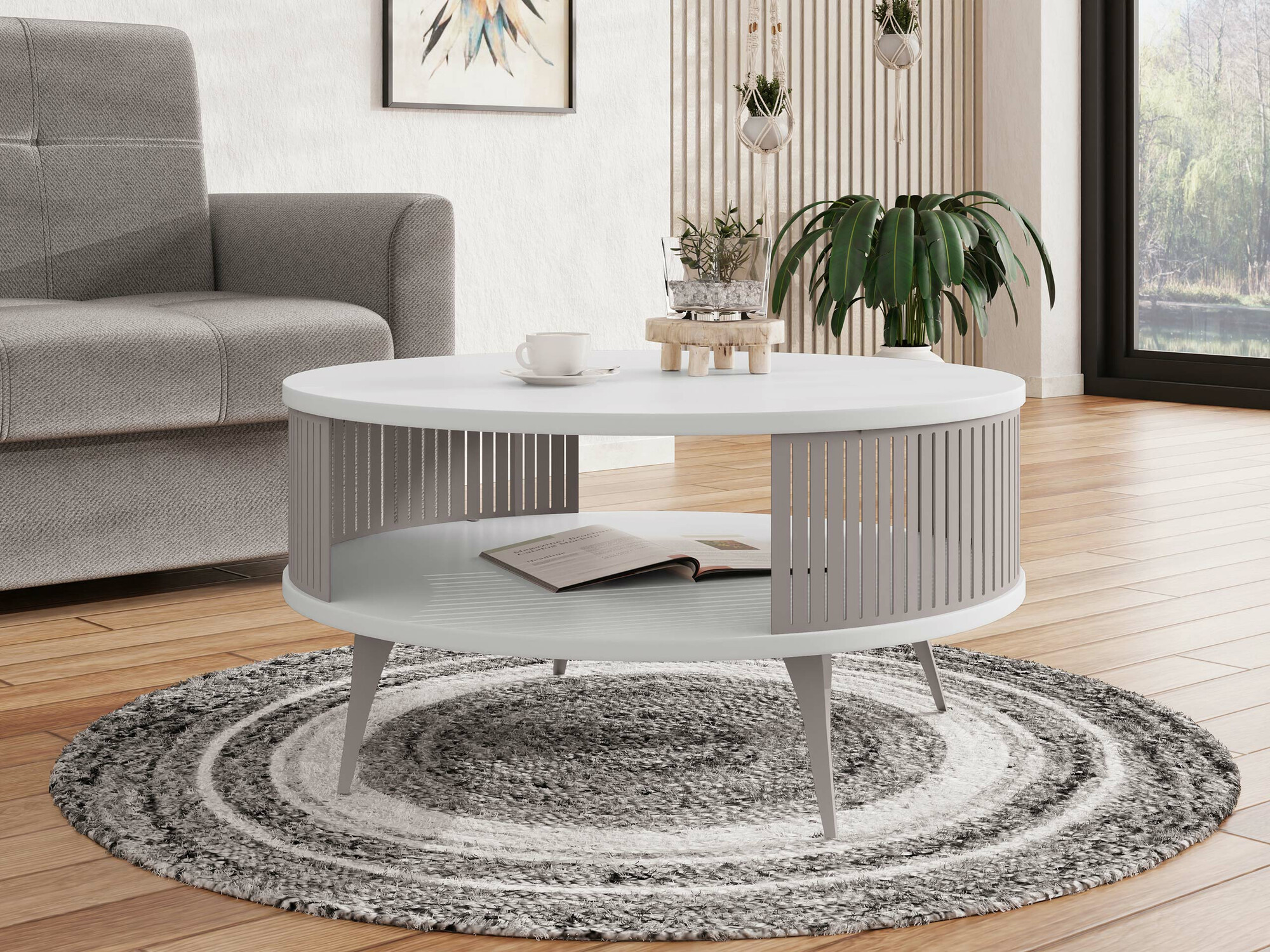 Stočić za kafu Sordore 125 (Kašmir + Belo)