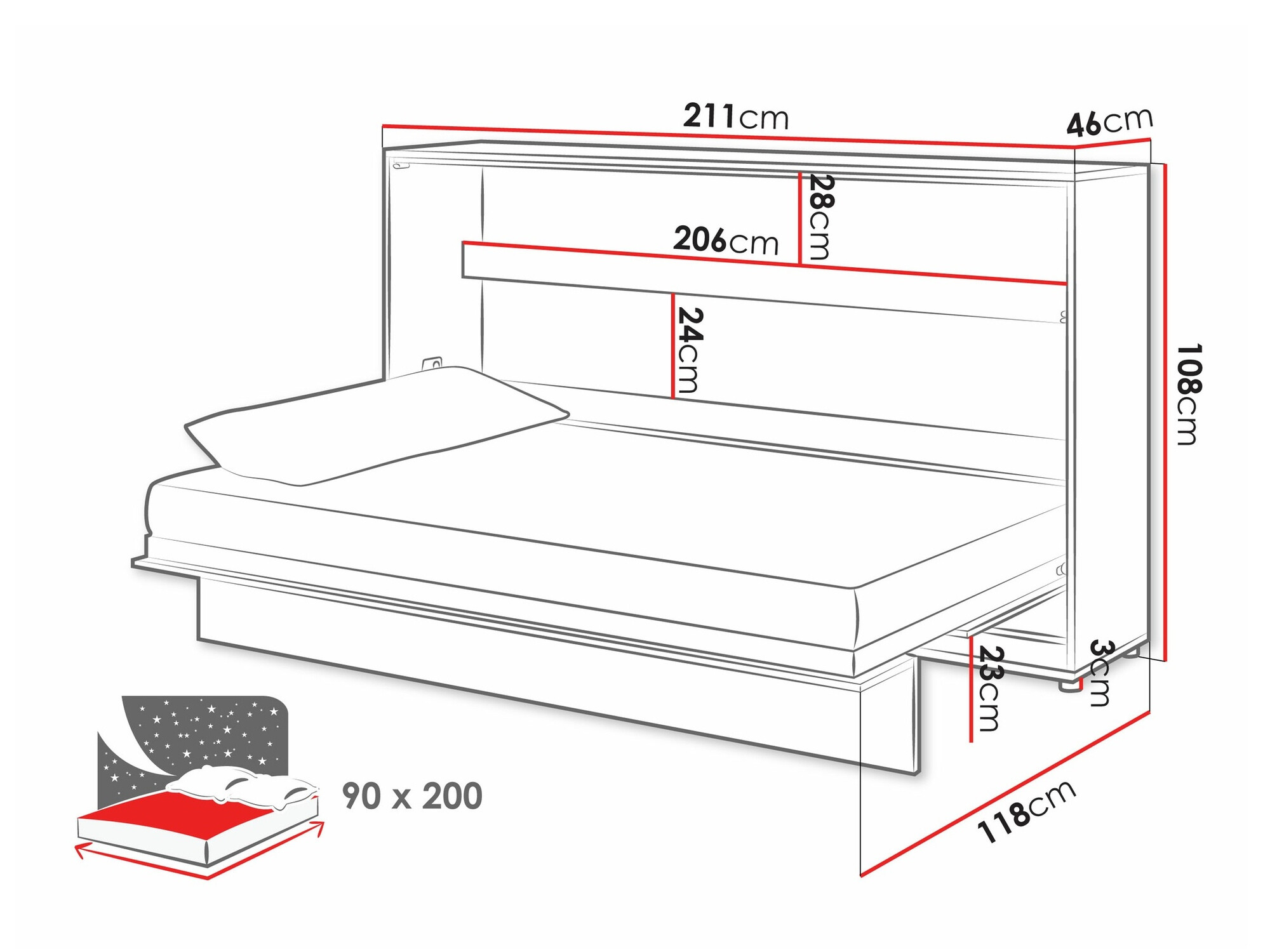 Set nameštaja Concept Pro Lenart Levfere 143