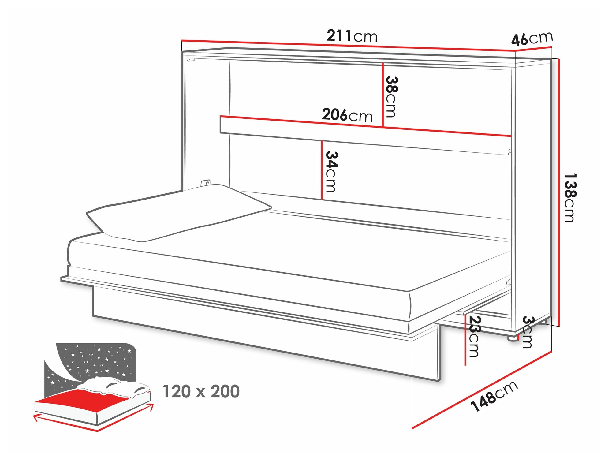 Set nameštaja Concept Pro Lenart Levfere 143