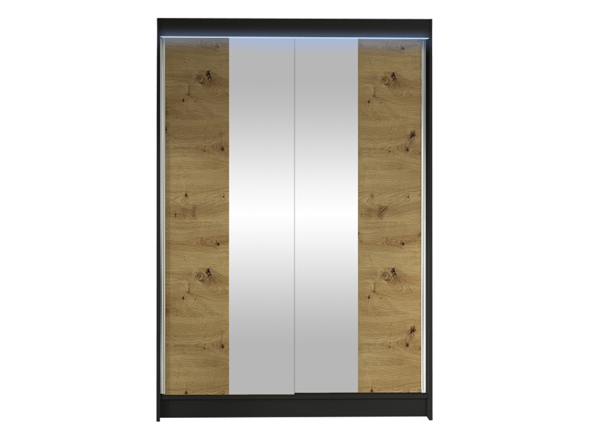 Ormar Closico 148 (Crno + Zanatski hrast)