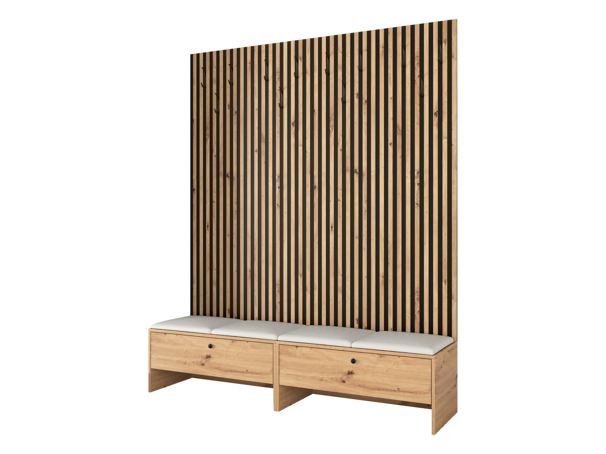 Set za hodnik Hartford 485 (Artisan hrast + Soft 017)