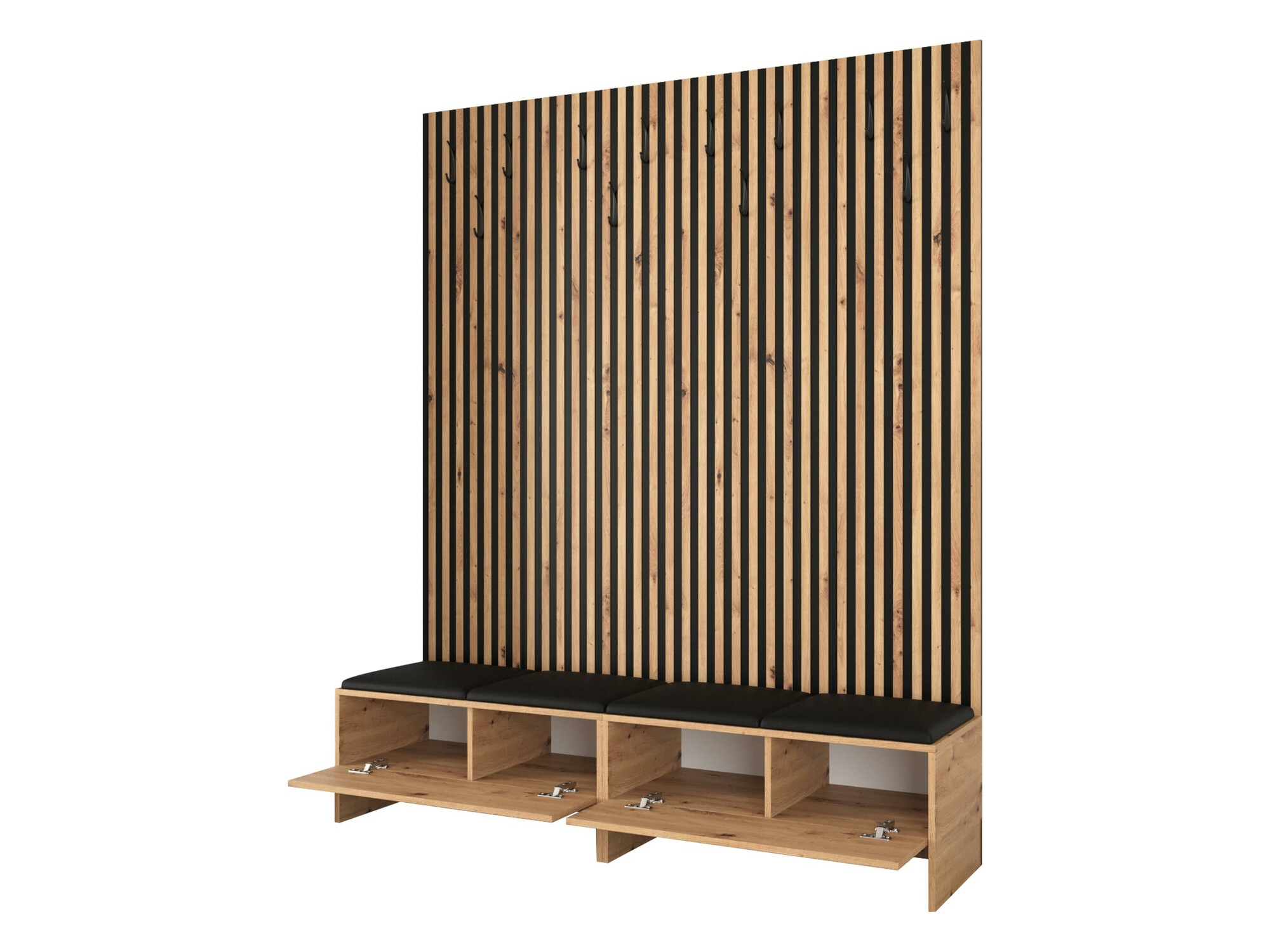 Set za hodnik Hartford 485 (Zanatski hrast + Manila 02)