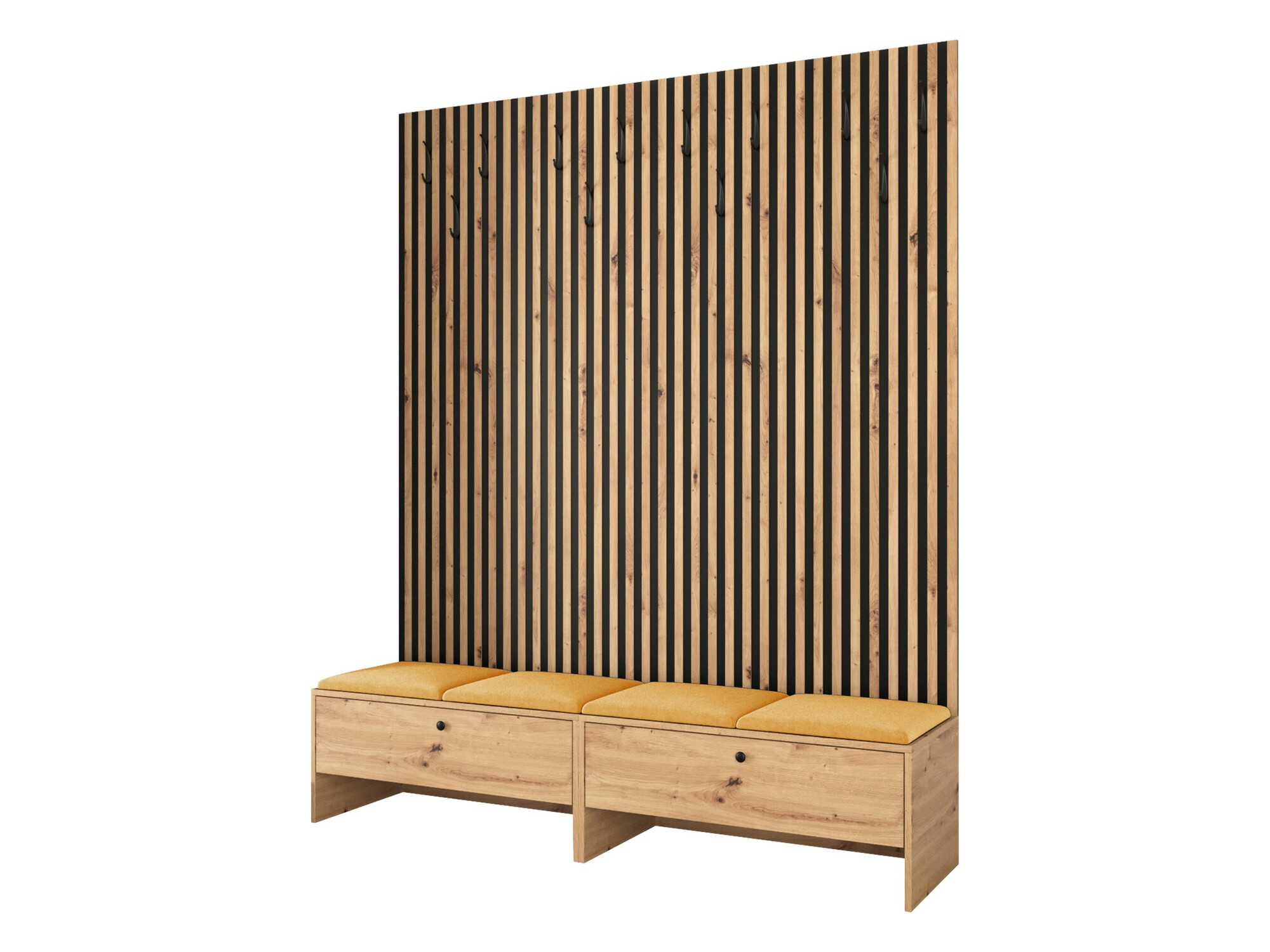 Set za hodnik Hartford 485 (Zanatski hrast + Manila 32)