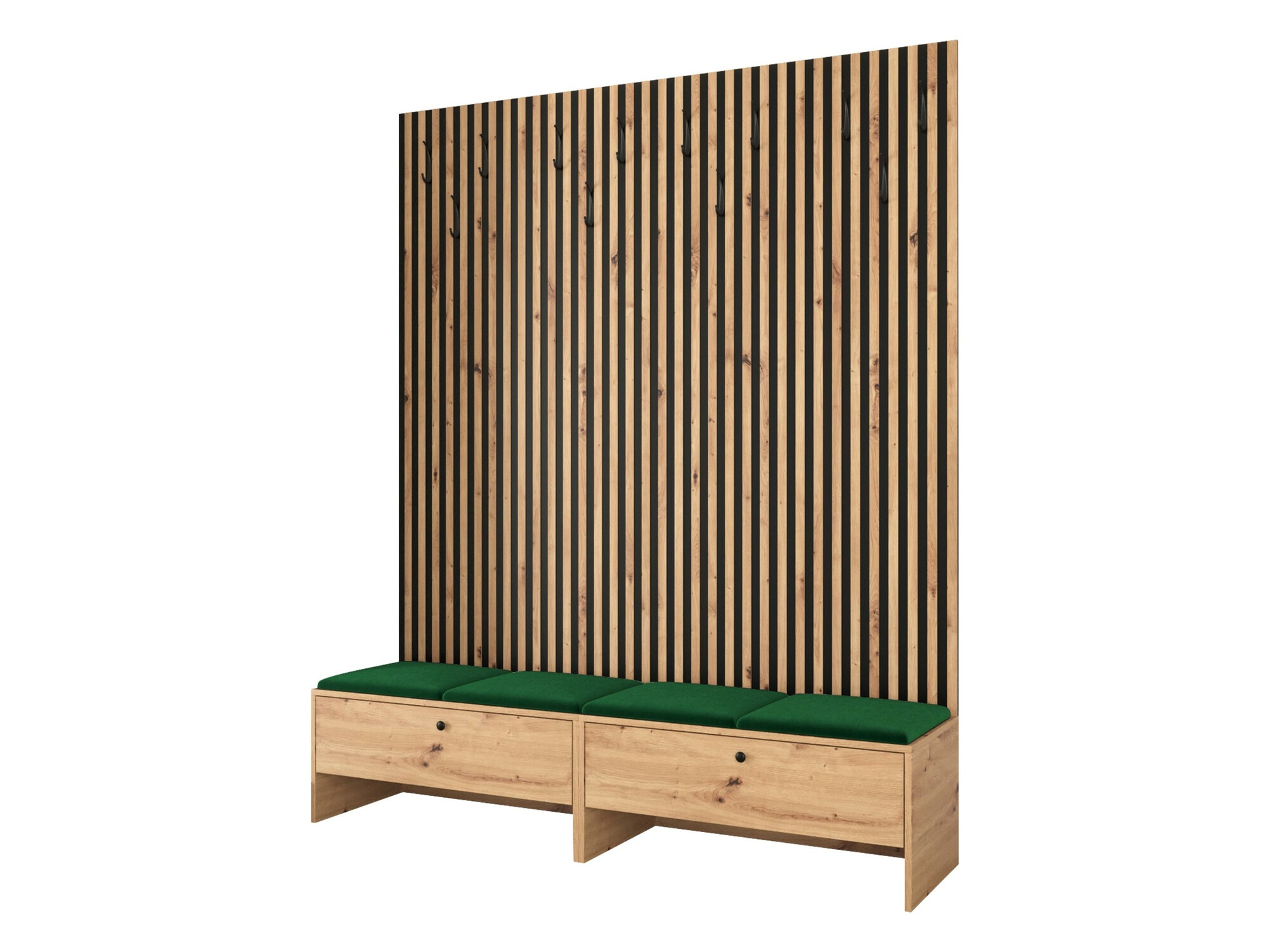 Set za hodnik Hartford 485 (Zanatski hrast + Manila 35)