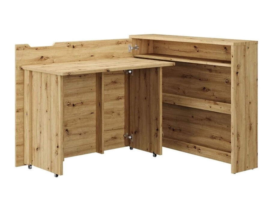 Ugaoni kancelarijski sto Concept Pro Lenart Levfere 101 (Zanatski hrast)