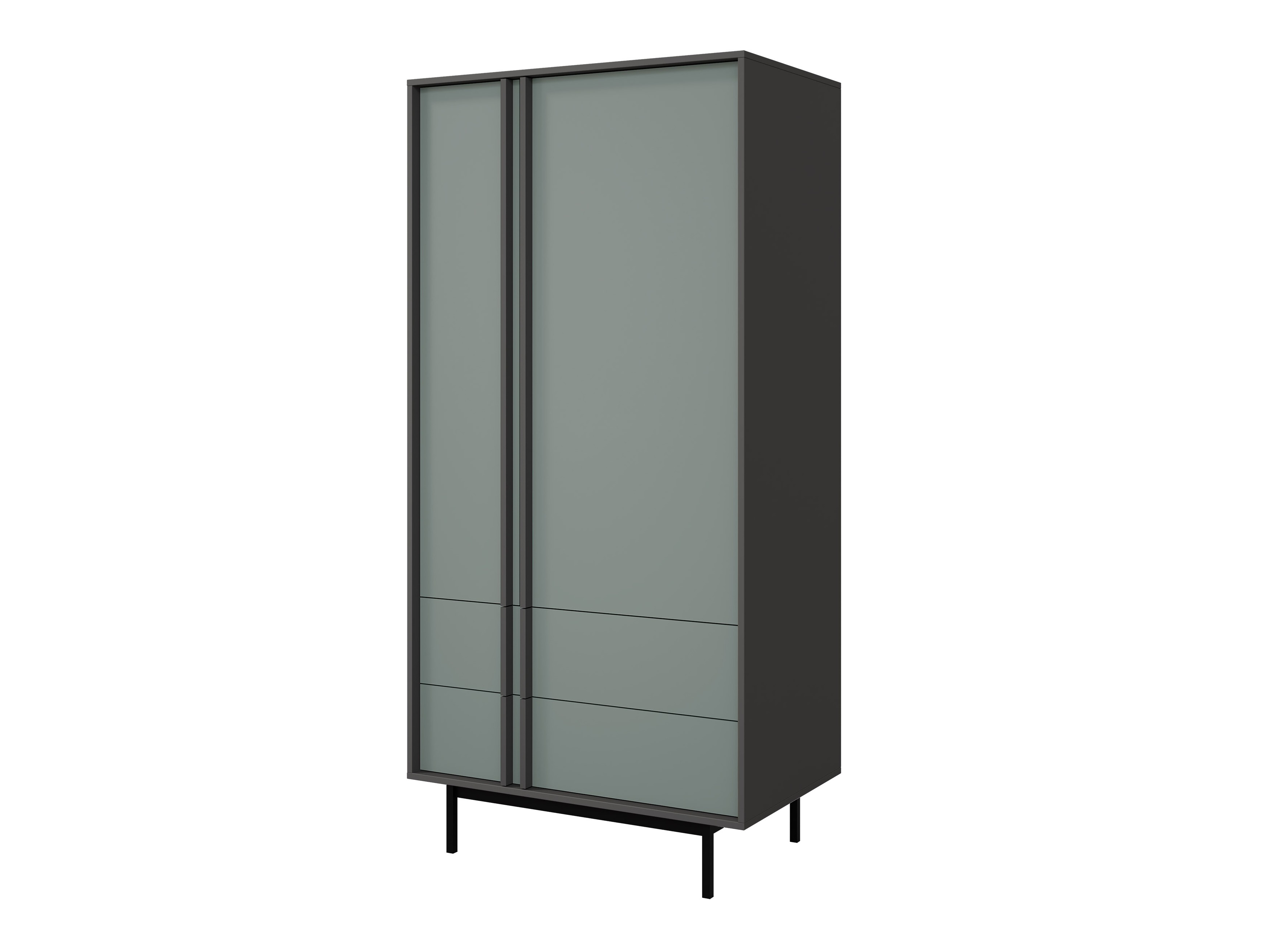 Ormar Levali 100 (Прашњаво зелена)