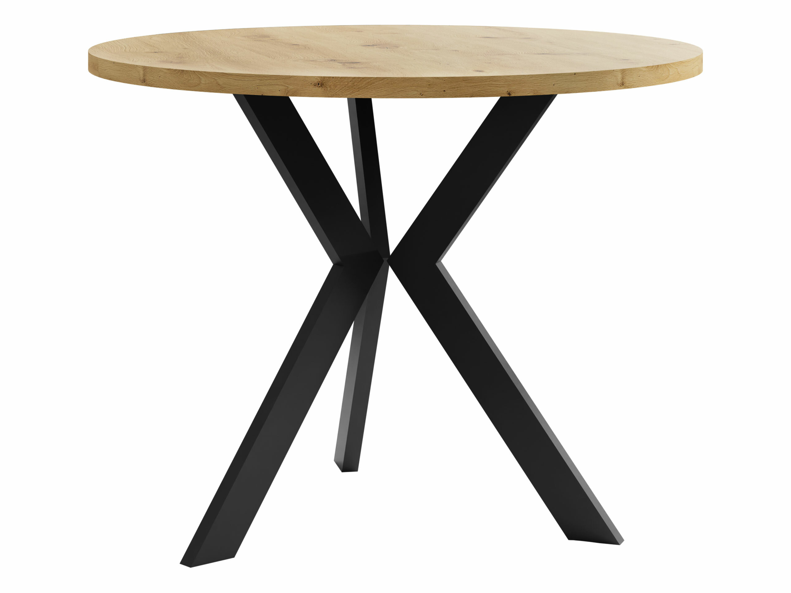 Stočić za kafu Dearborn 106 (Artisan hrast + Crno)