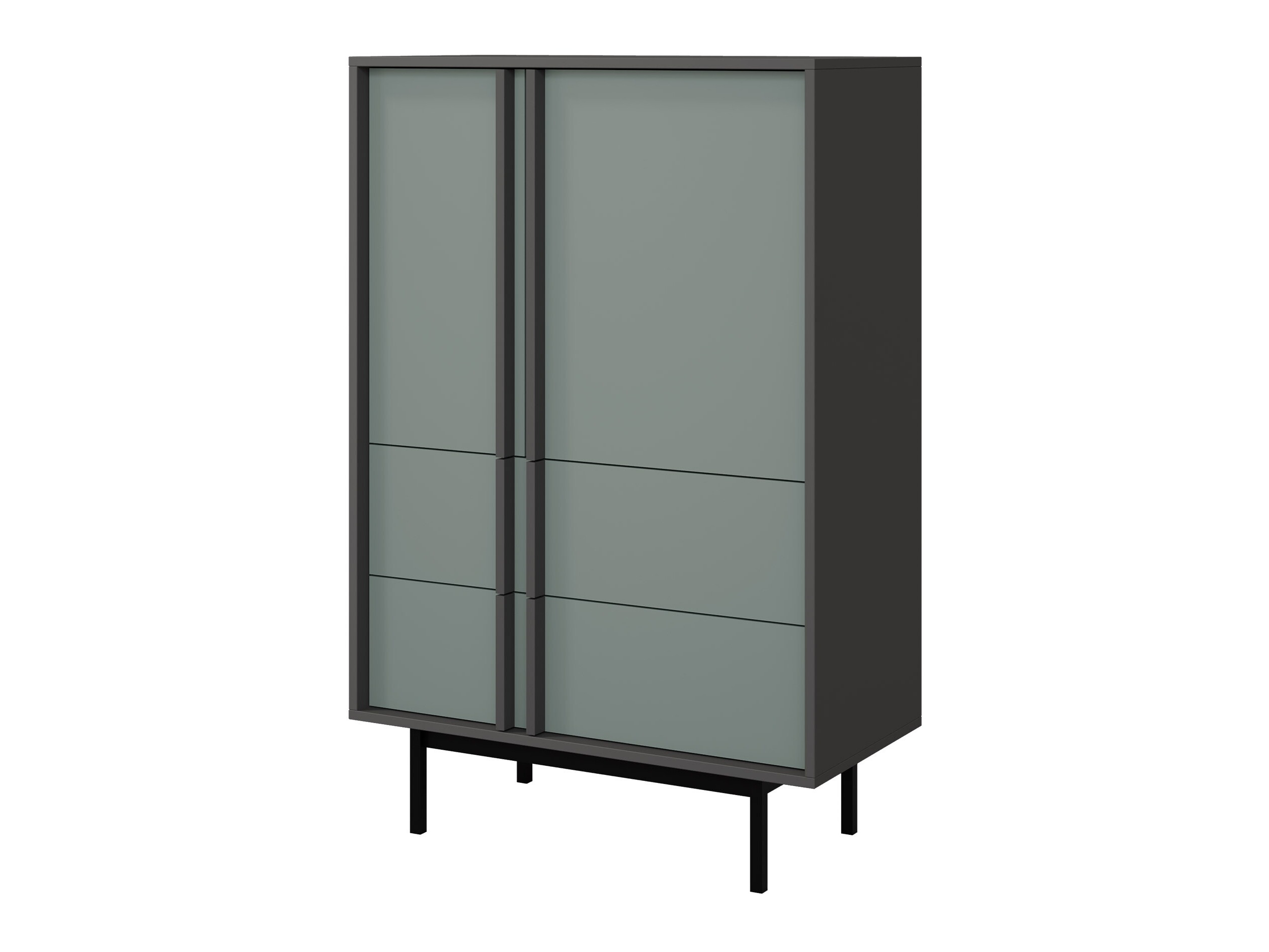 Komoda Levali 104 (Prašnjavo zelena)