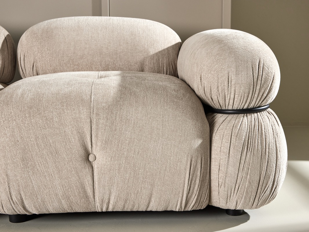 Modularna sofa Evardale 103 (Bež + Crno)