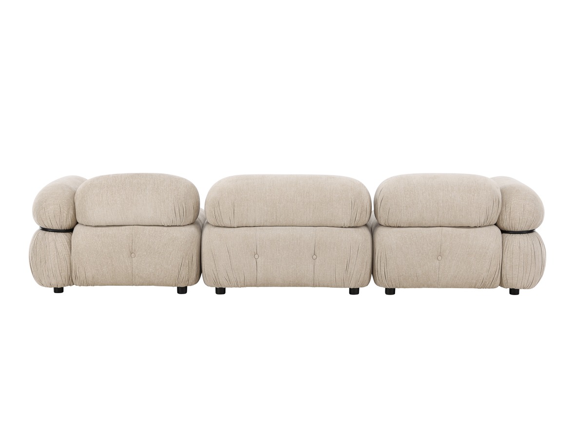 Modularna sofa Evardale 104 (Bež + Crno)