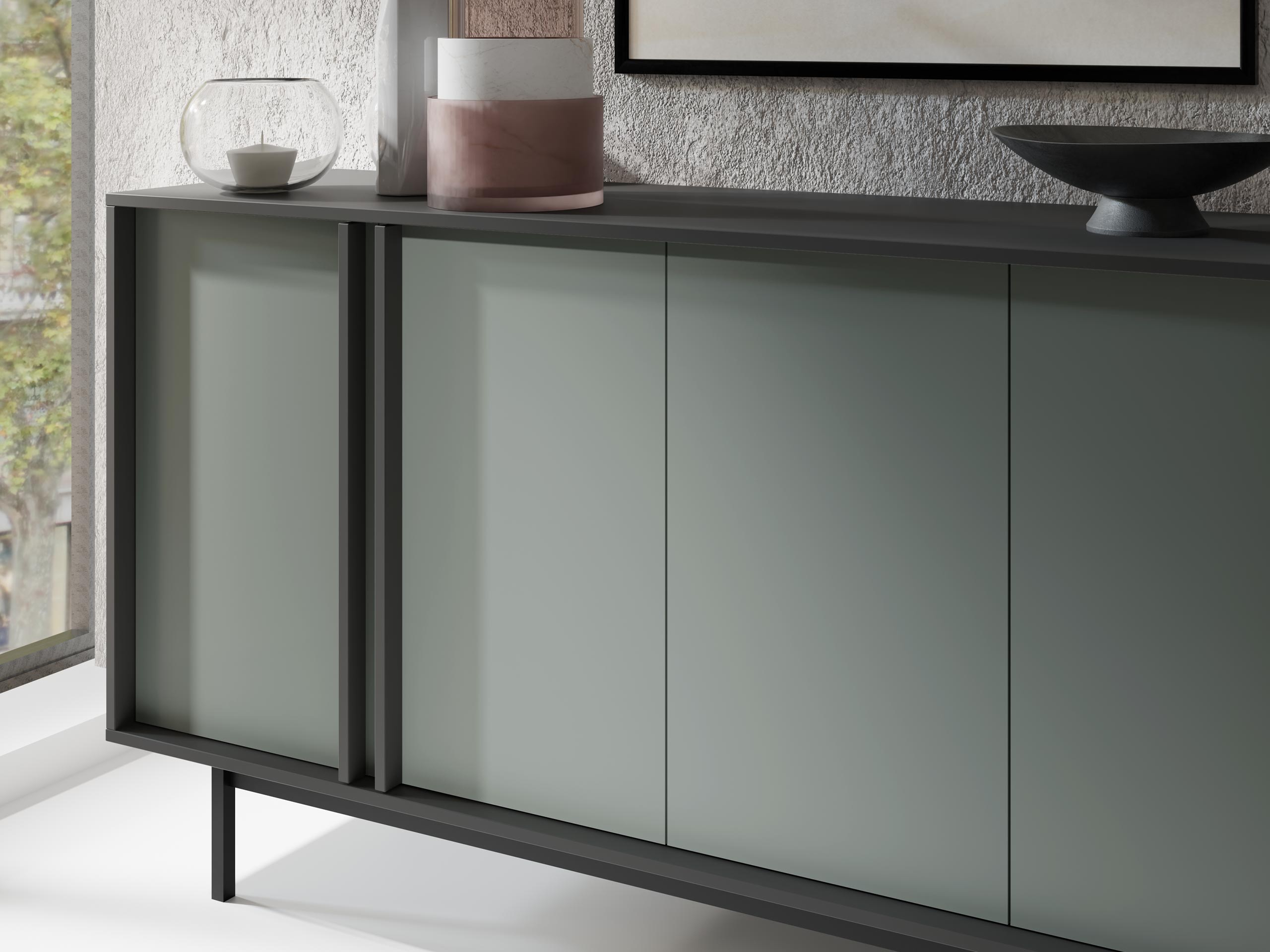 Ormarić Levali 105 (Прашњаво зелена)