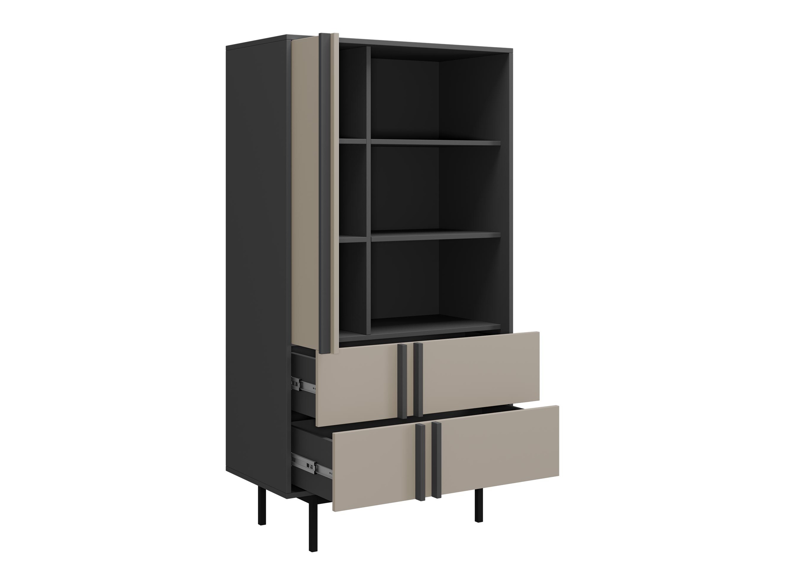 Polica Levali 103 (Прашњаво зелена)