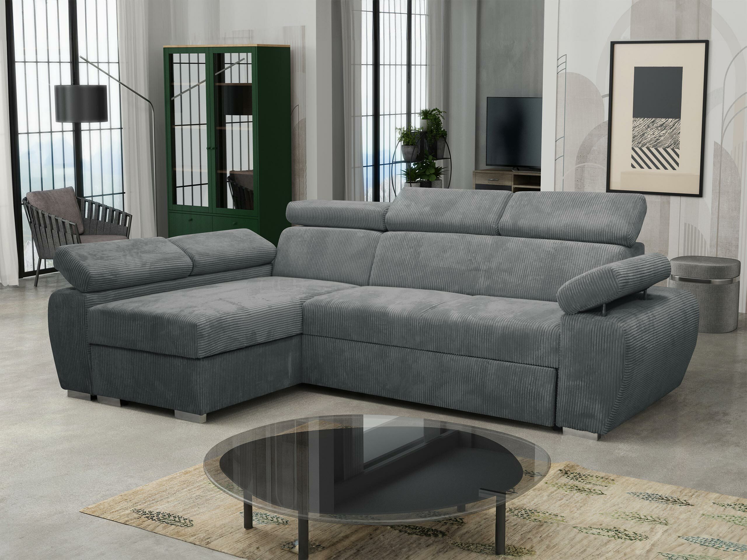 Ugaona sofa Columbus 192 (Poso 22)