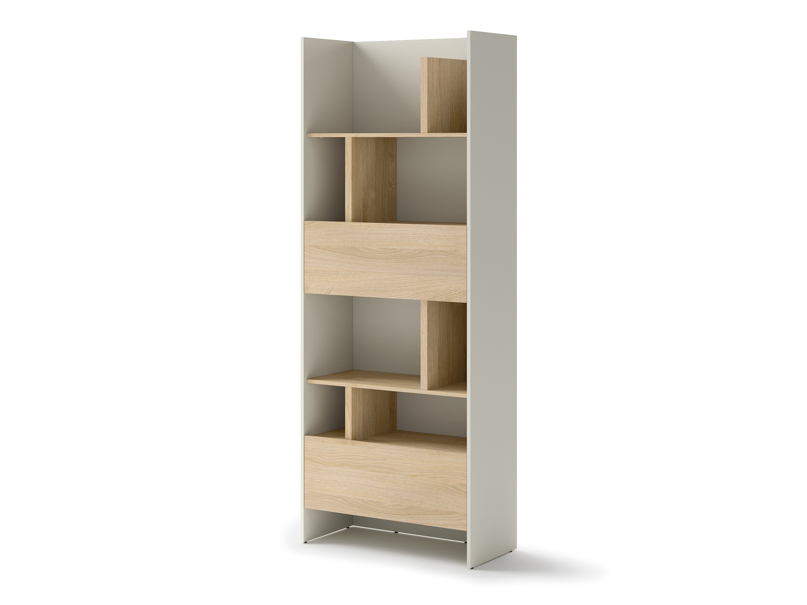 Polica Concept Pro Lenart Levfere 146 (Kašmir + Hrast)