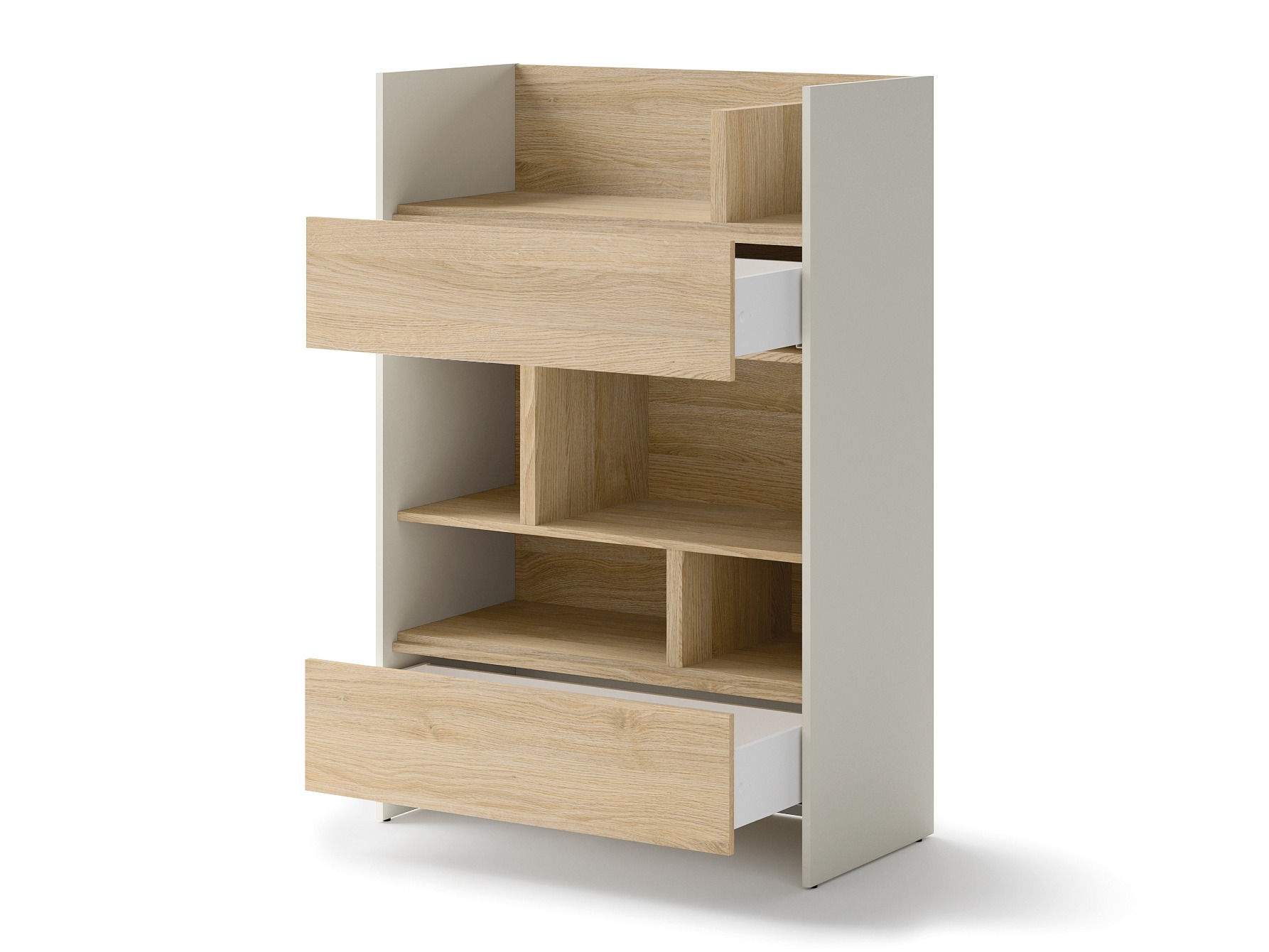 Polica Concept Pro Lenart Levfere 150 (Kašmir + Hrast)