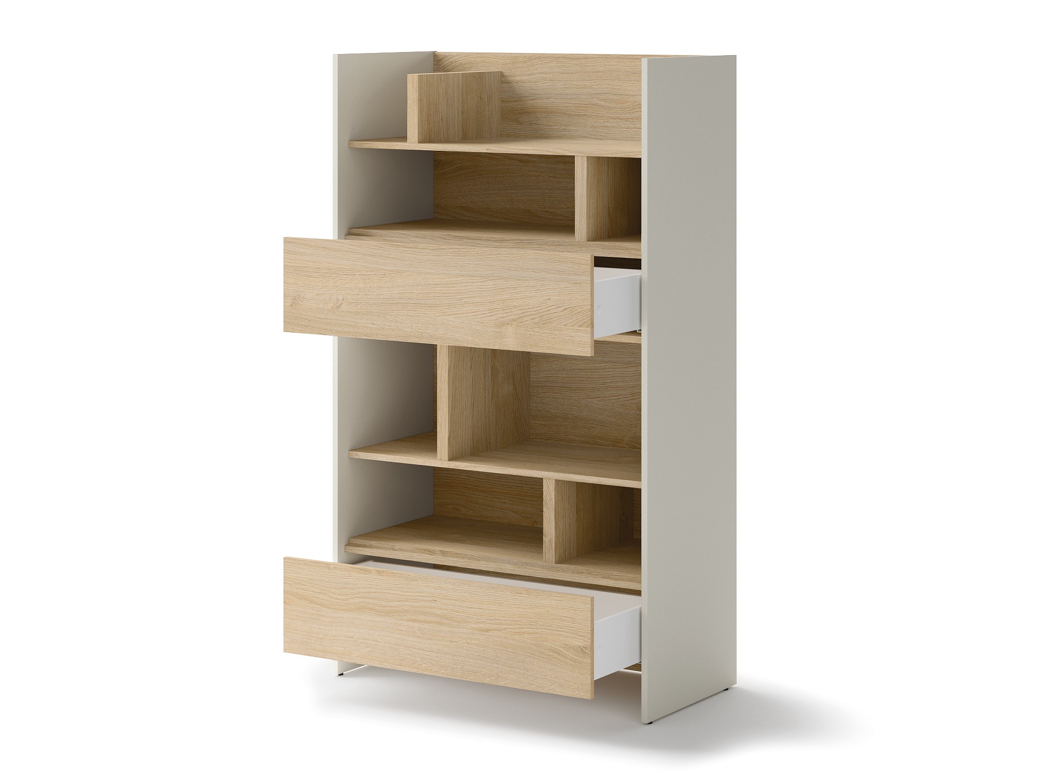 Polica Concept Pro Lenart Levfere 151 (Kašmir + Hrast)