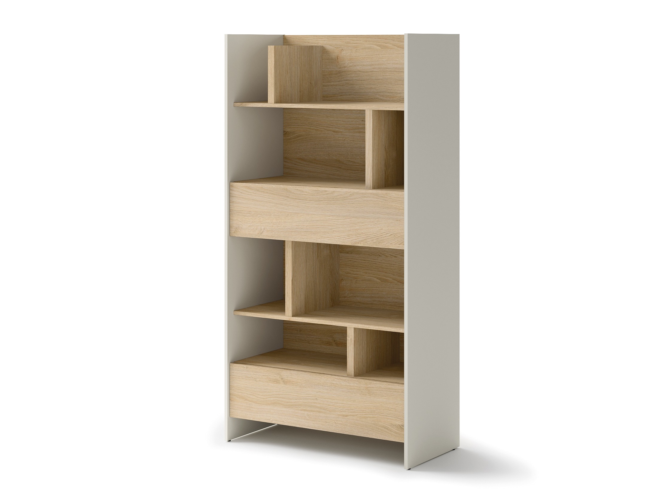 Polica Concept Pro Lenart Levfere 152 (Kašmir + Hrast)