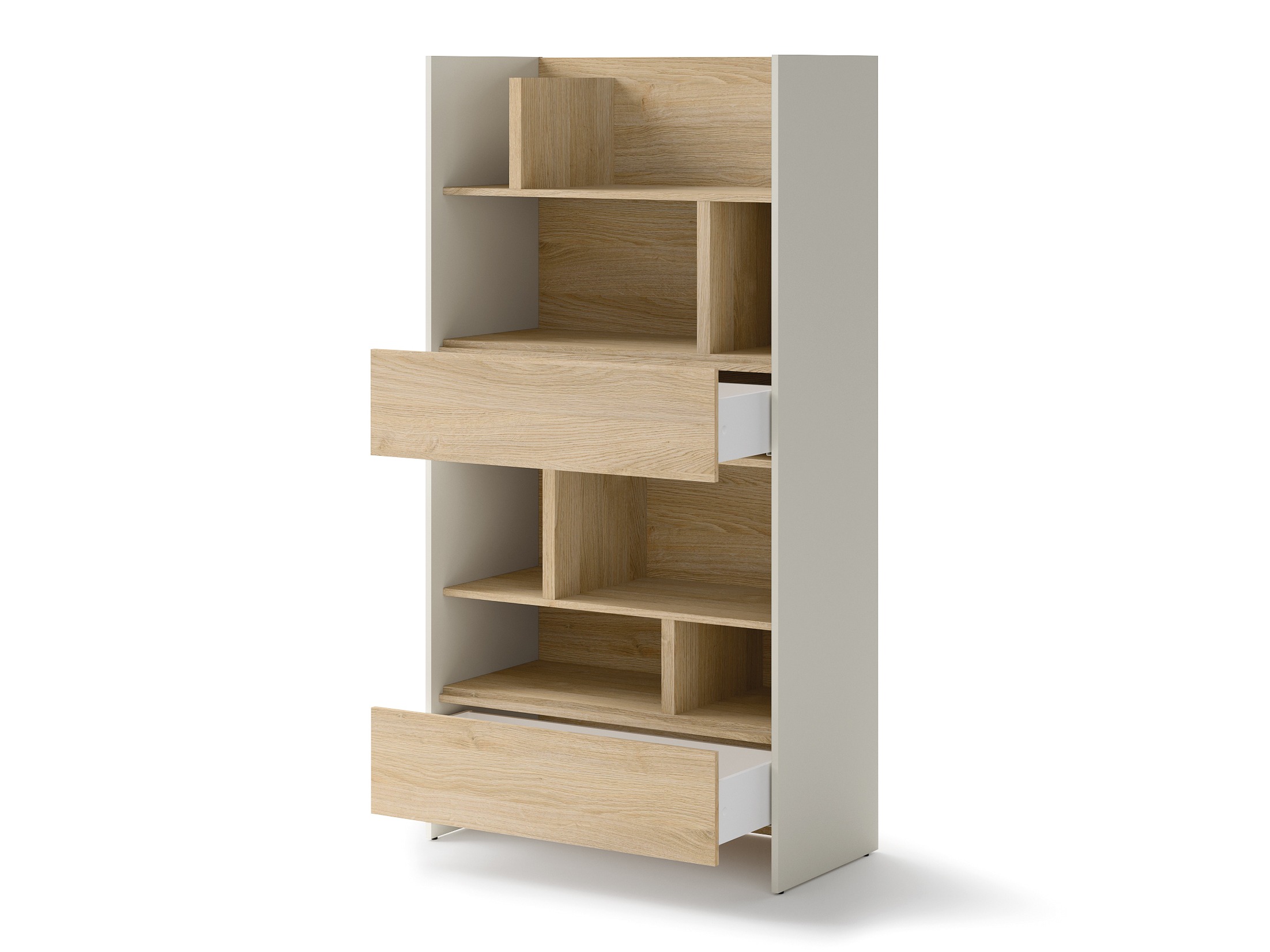 Polica Concept Pro Lenart Levfere 152 (Kašmir + Hrast)