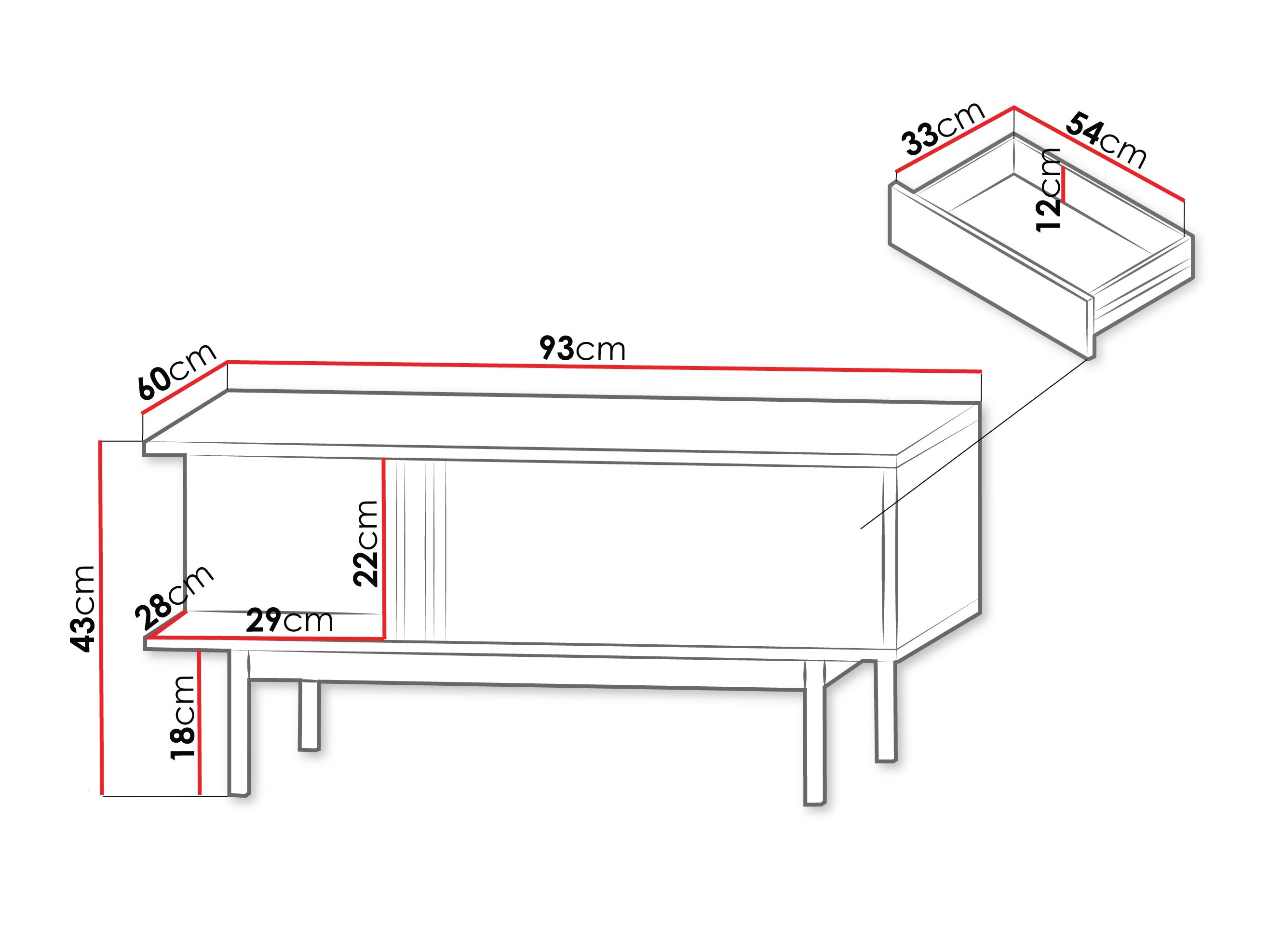 Stočić za kafu Levali 111 (Прашњаво зелена)