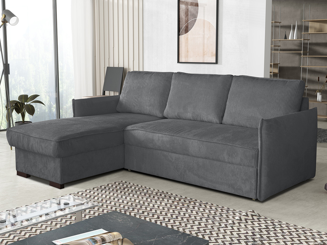 Ugaona sofa Columbus 208 (Poso 22)