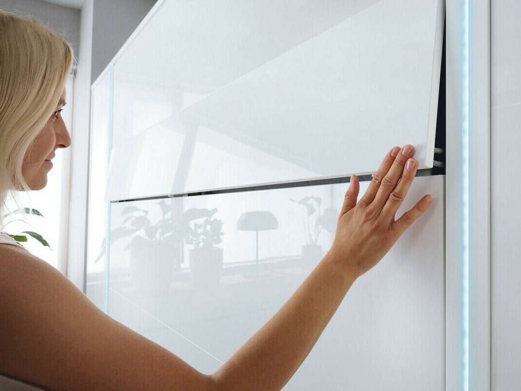 Zidni krevet Concept Pro Lenart Levfere 108 (Sivo)