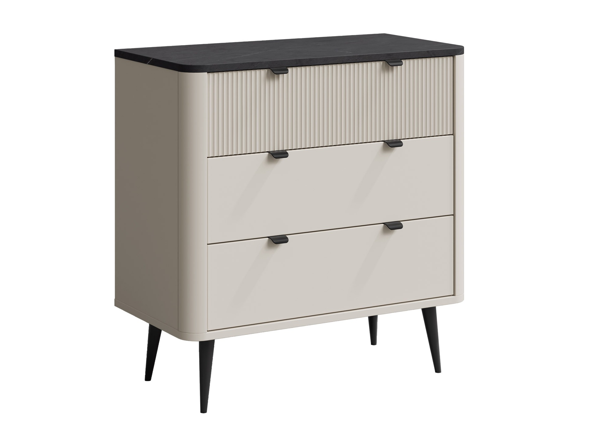 Komoda Lufela 110 (Kašmir + Sivi mermer)