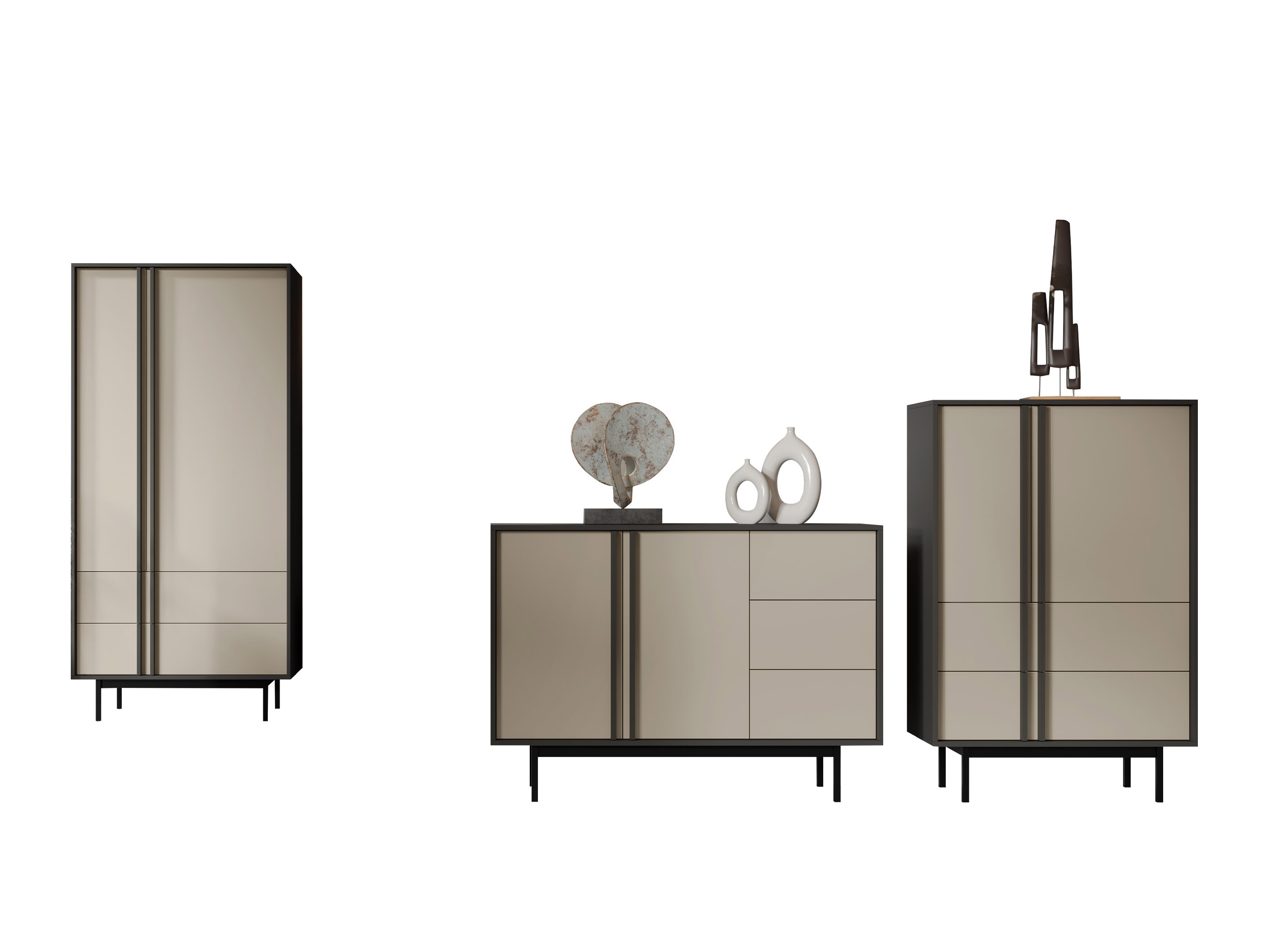 Set za dnevnu sobu Levali 116 (Bež)