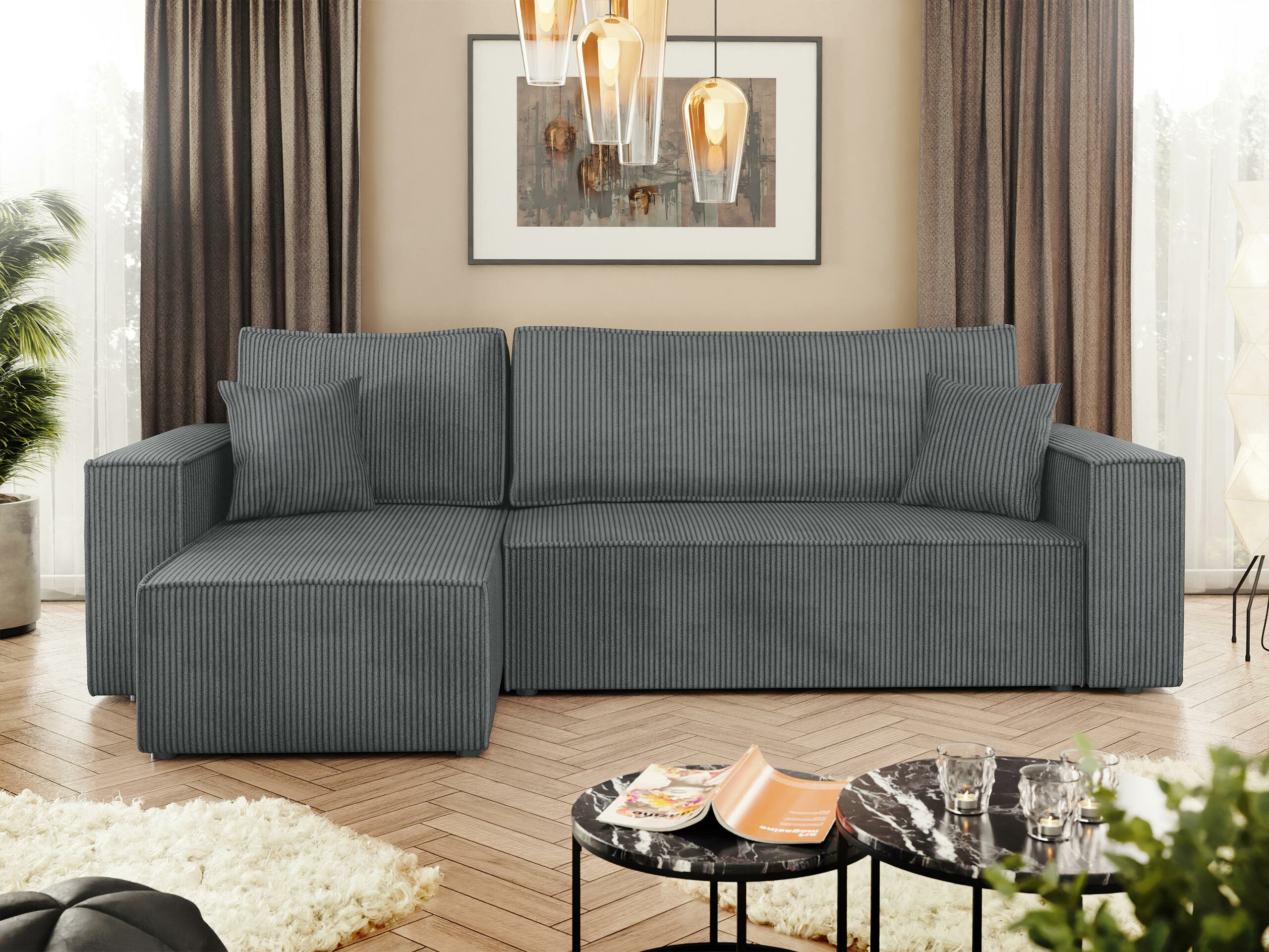 Ugaona sofa Shelton 100 (Poso 22)