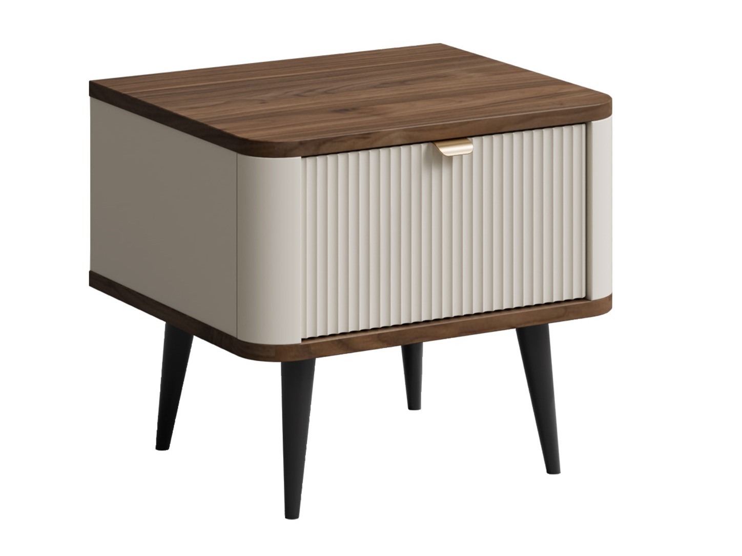 Noćni ormarić Lufela 116 (Kašmir + Orah)