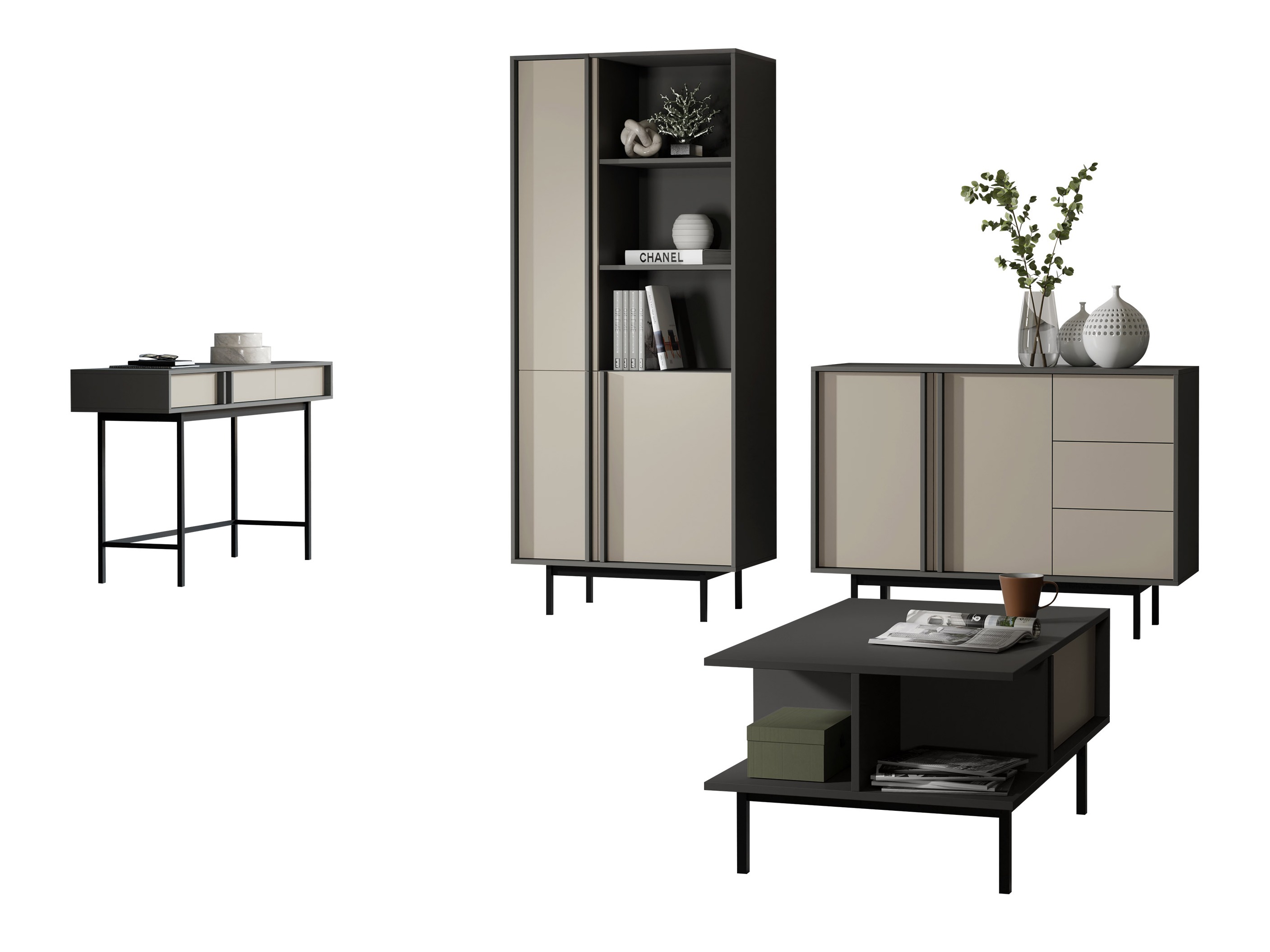 Set za dnevnu sobu Levali 117 (Bež)