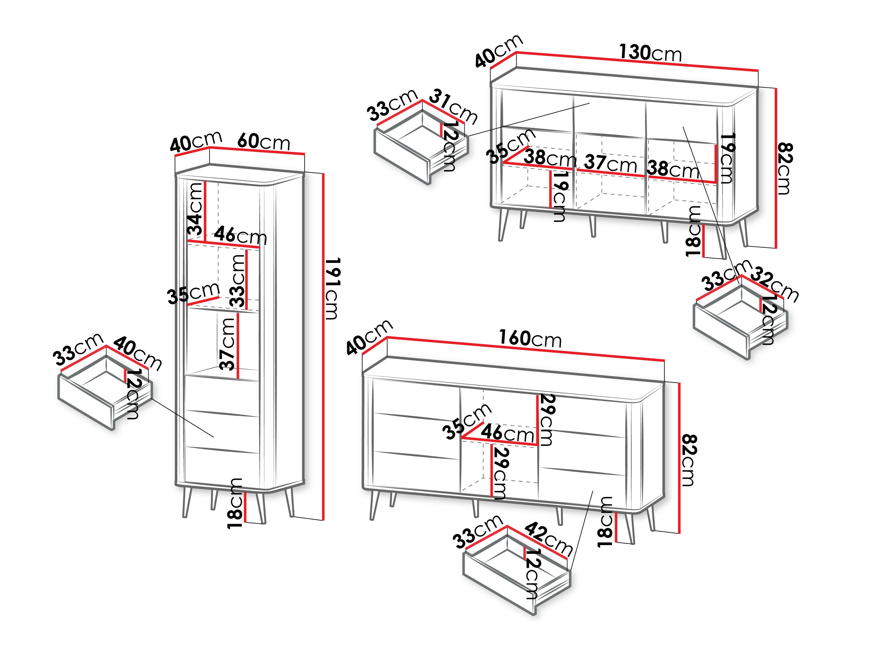 Set za dnevnu sobu Lufela 122 (Kašmir + Sivi mermer)
