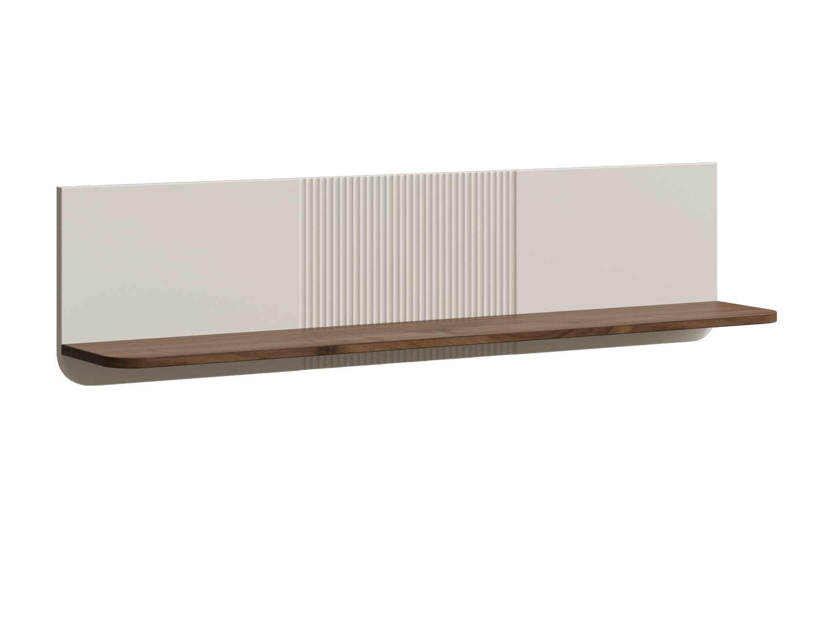 Zidna polica Lufela 118 (Kašmir + Orah)