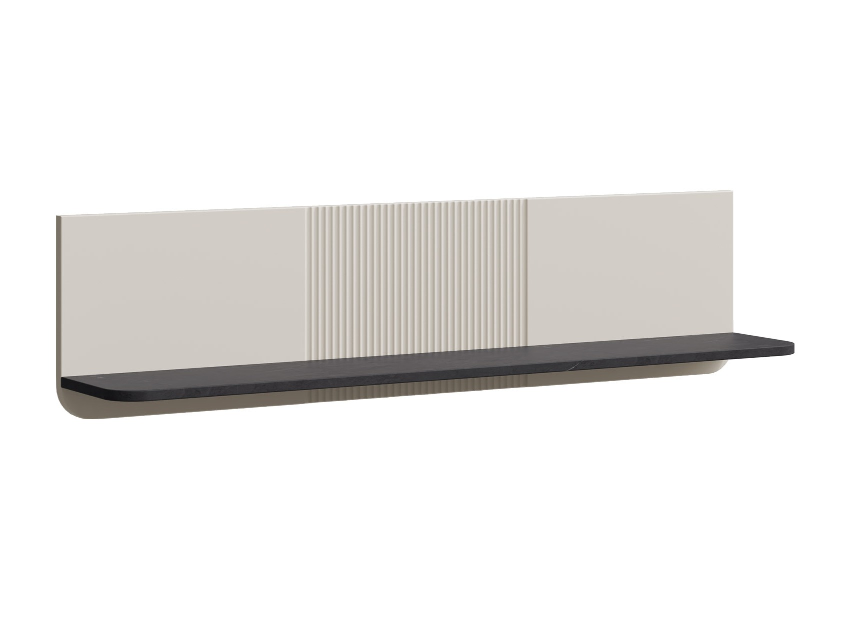 Zidna polica Lufela 118 (Kašmir + Sivi mermer)