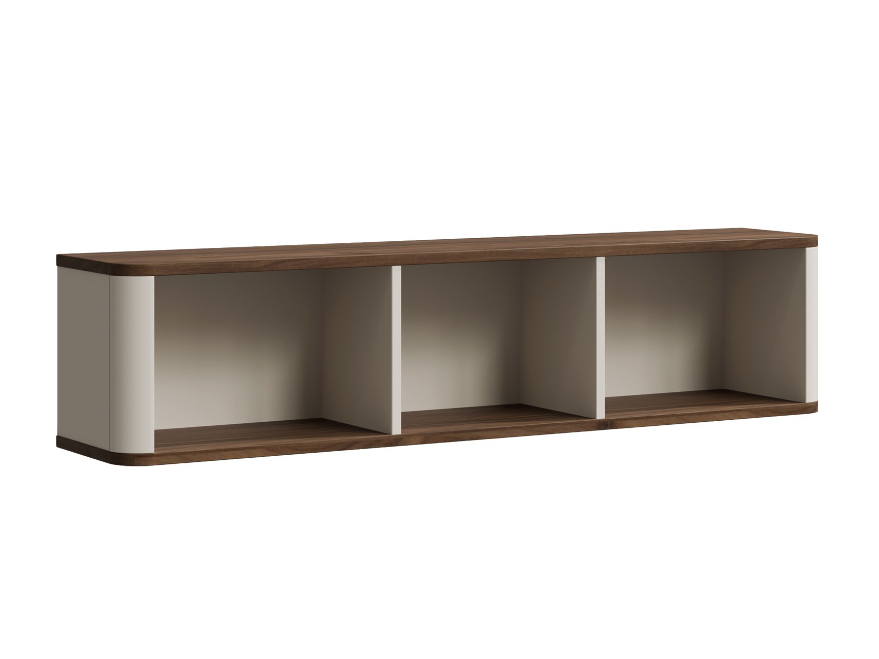 Zidna polica Lufela 119 (Kašmir + Orah)