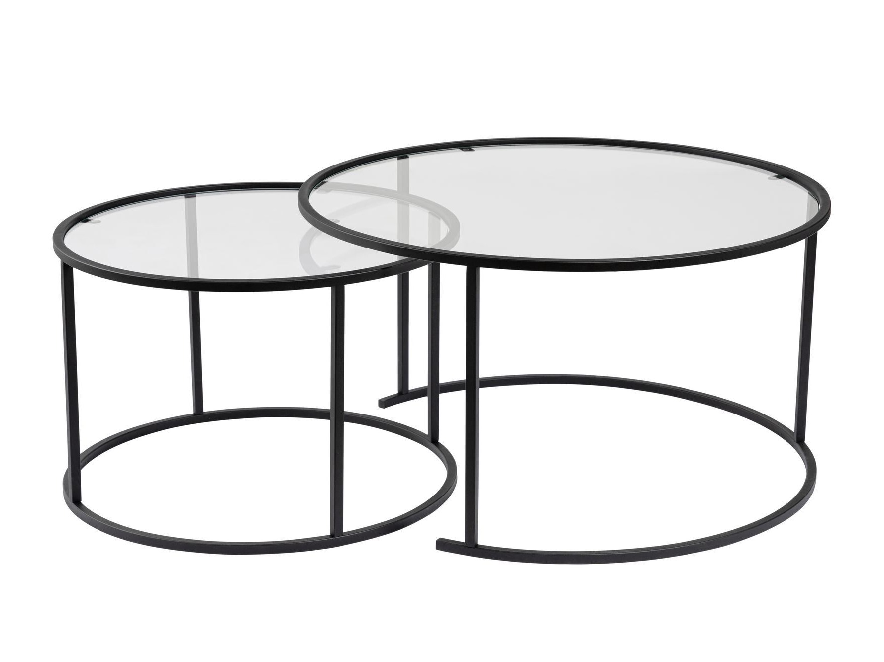 Set stočića za kafu Novato 121 (Crno)