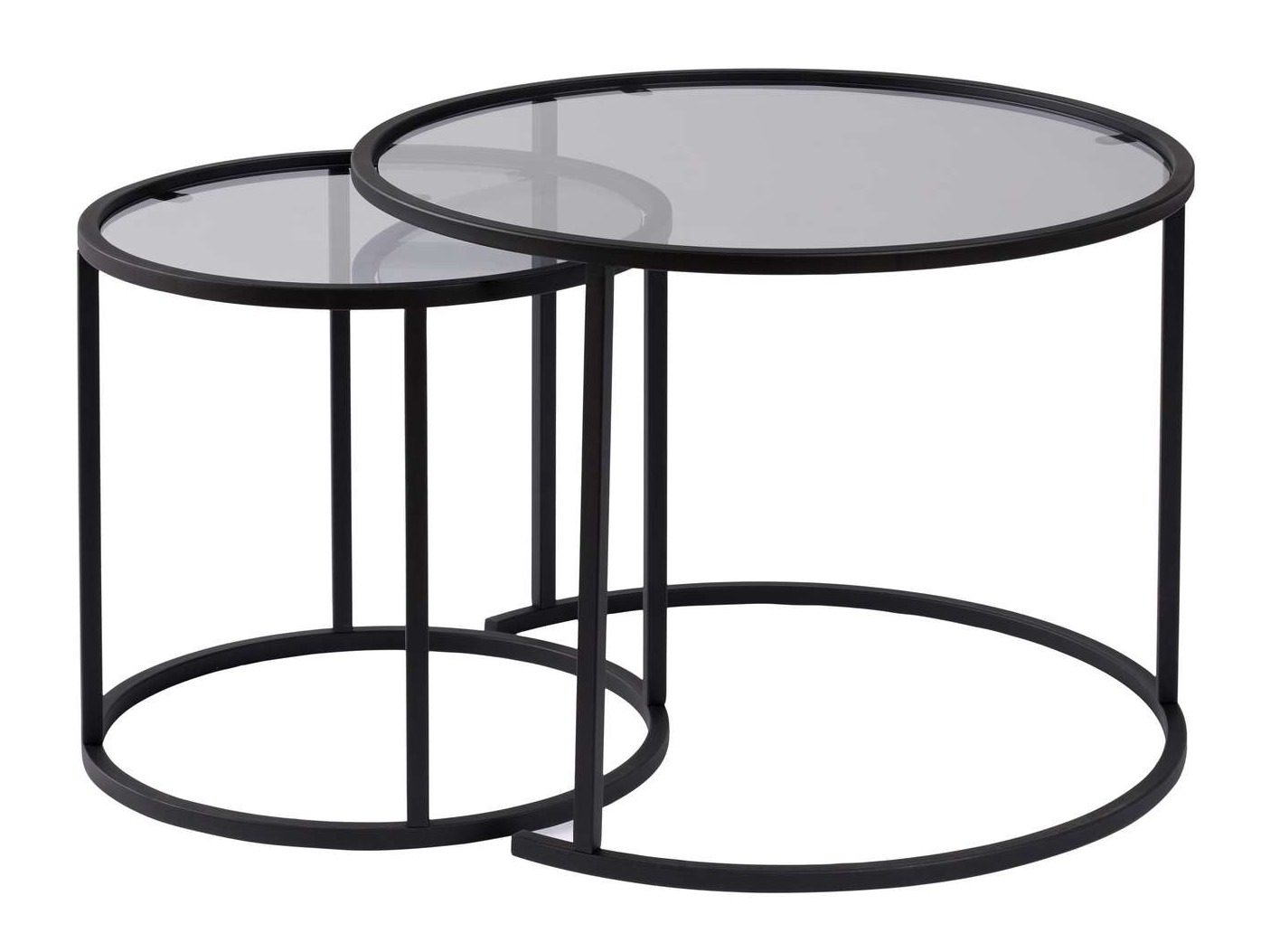 Set stočića za kafu Novato 124 (Crno)