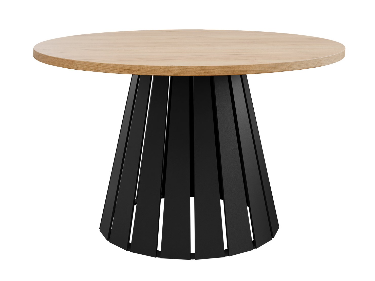 Stočić za kafu Oswego 134 (Crno + Hrast)