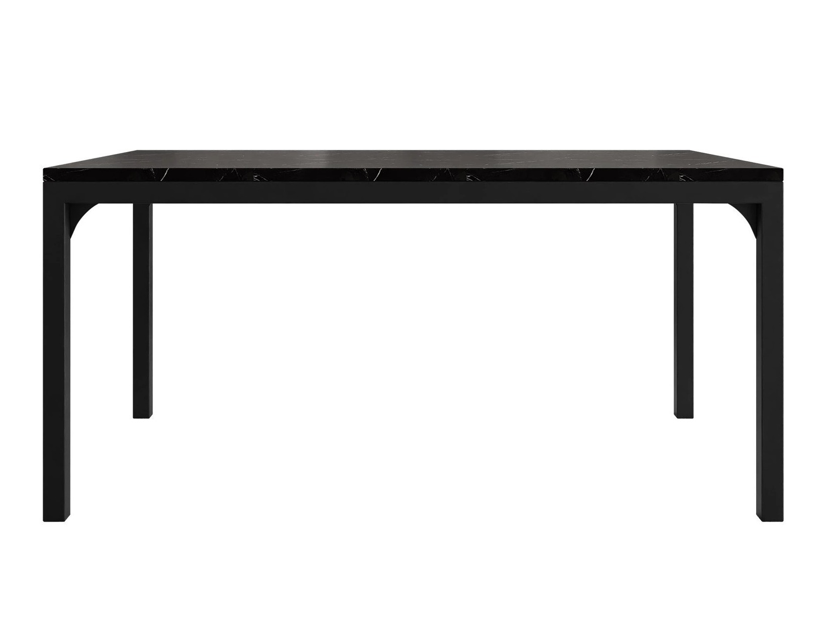 Stočić za kafu Oswego 138 (Crni mermer + Crno)