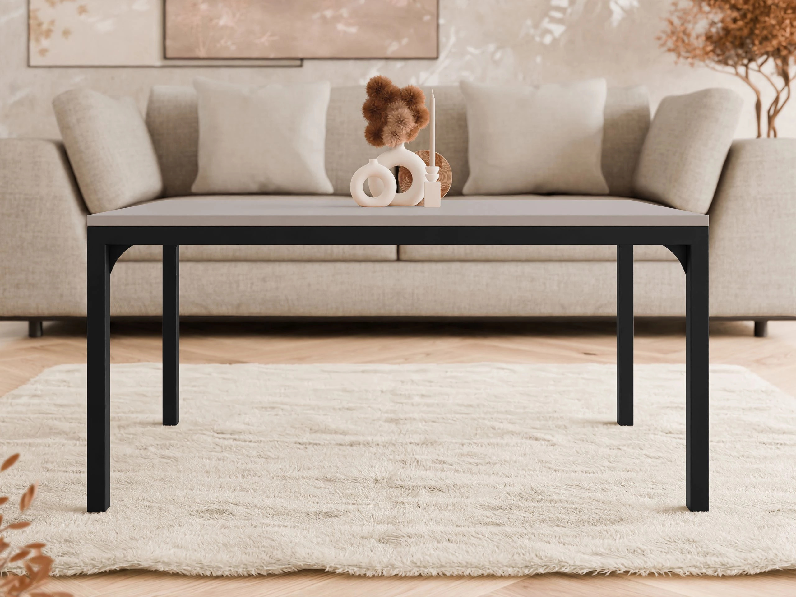 Stočić za kafu Oswego 138 (Kašmir + Crno)