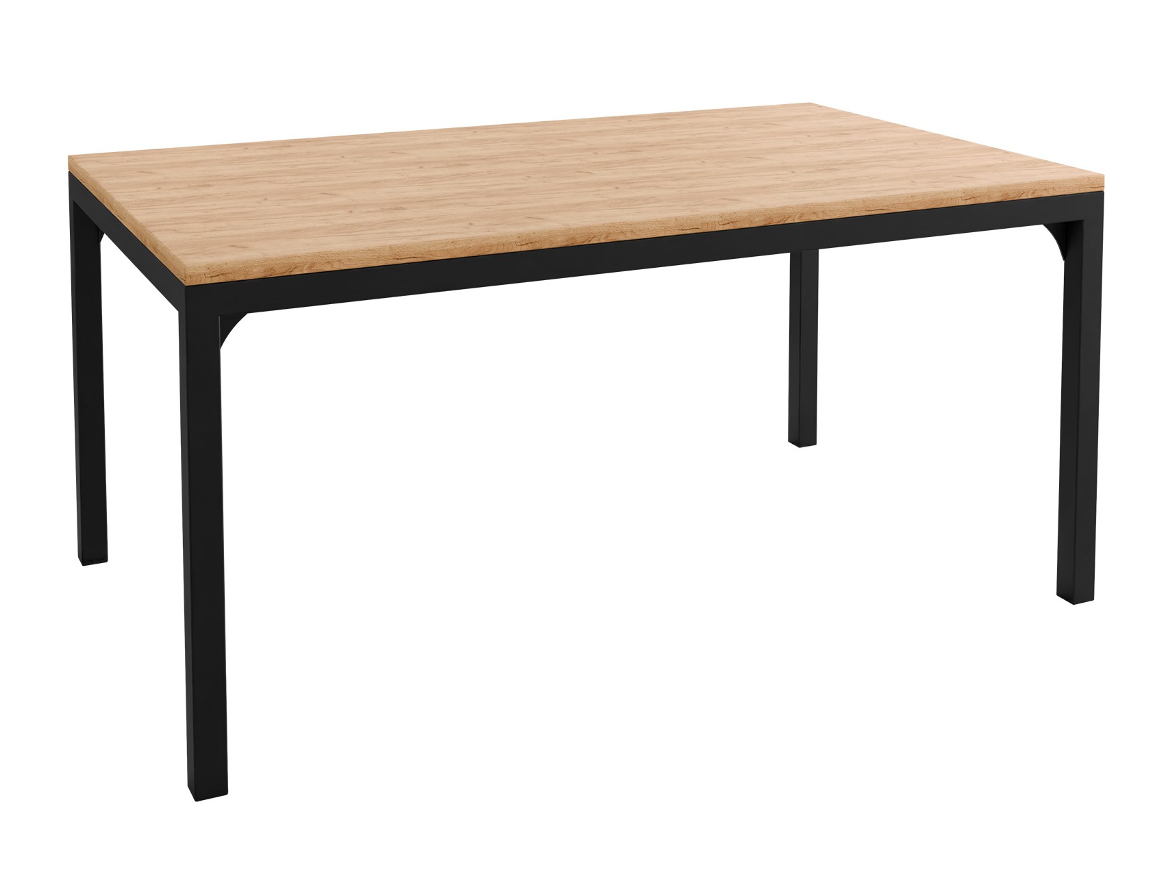 Stočić za kafu Oswego 138 (Zanatski zlatni hrast + Crno)