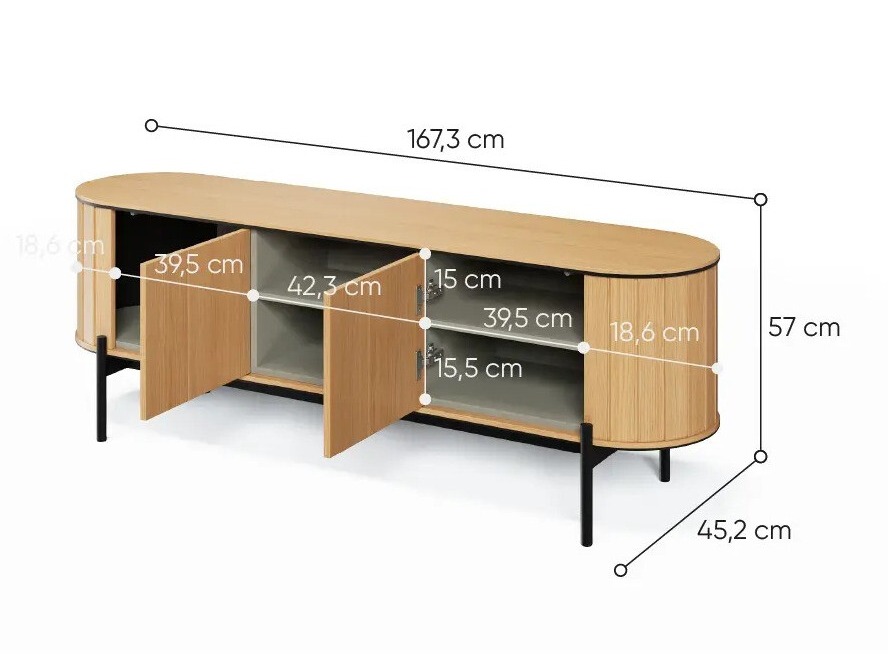 TV komoda Elbdore 104