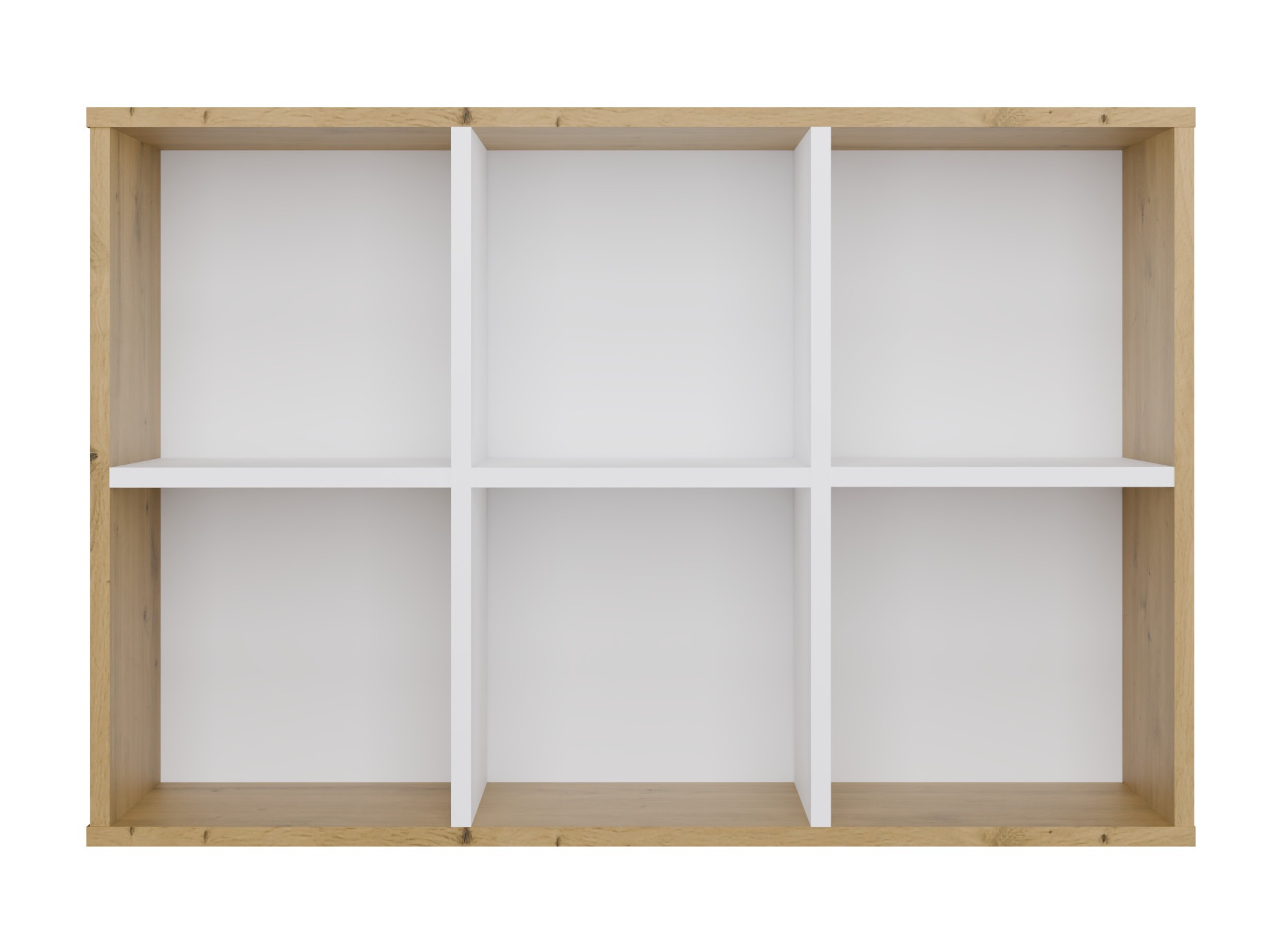 Polica Mandeville 296 (Belo + Zanatski hrast)