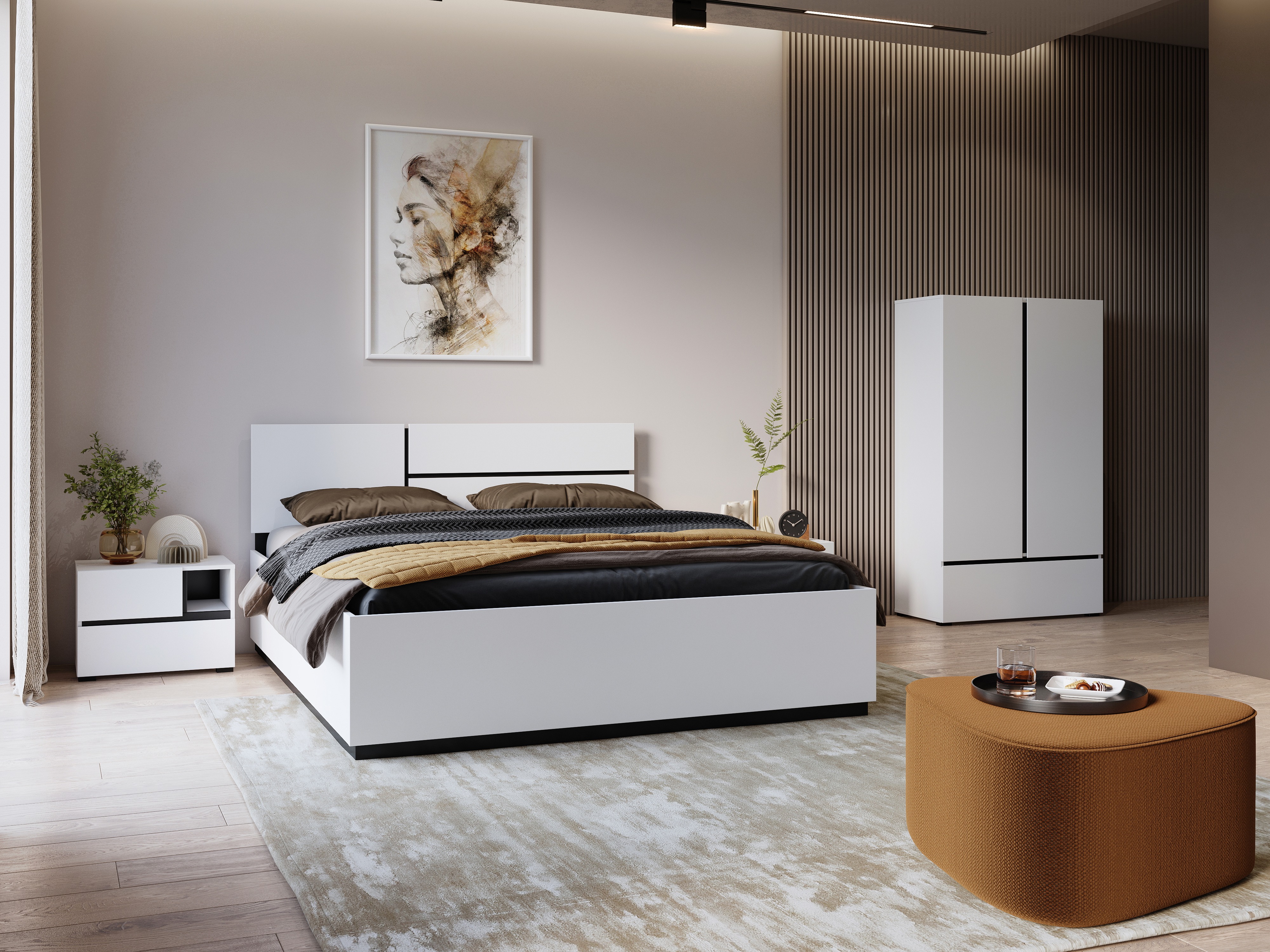 Polica Alfere 122 (Belo)