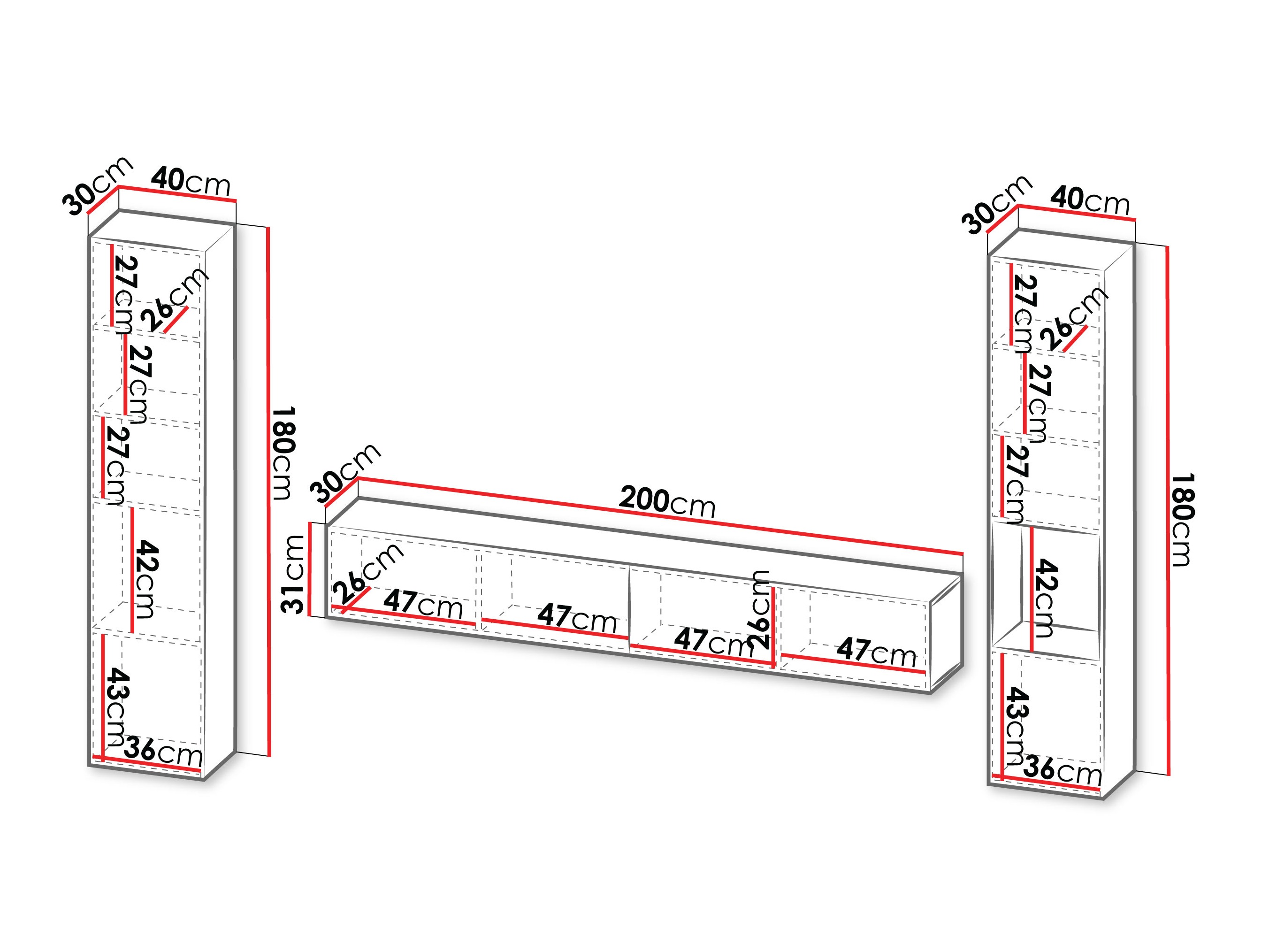 Set za dnevnu sobu Species I (Kašmir)