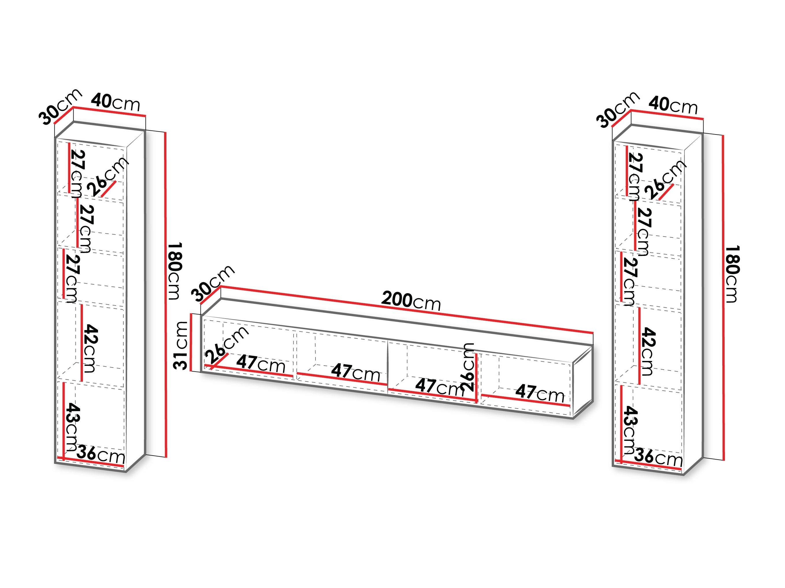 Set za dnevnu sobu Species II (Kašmir)