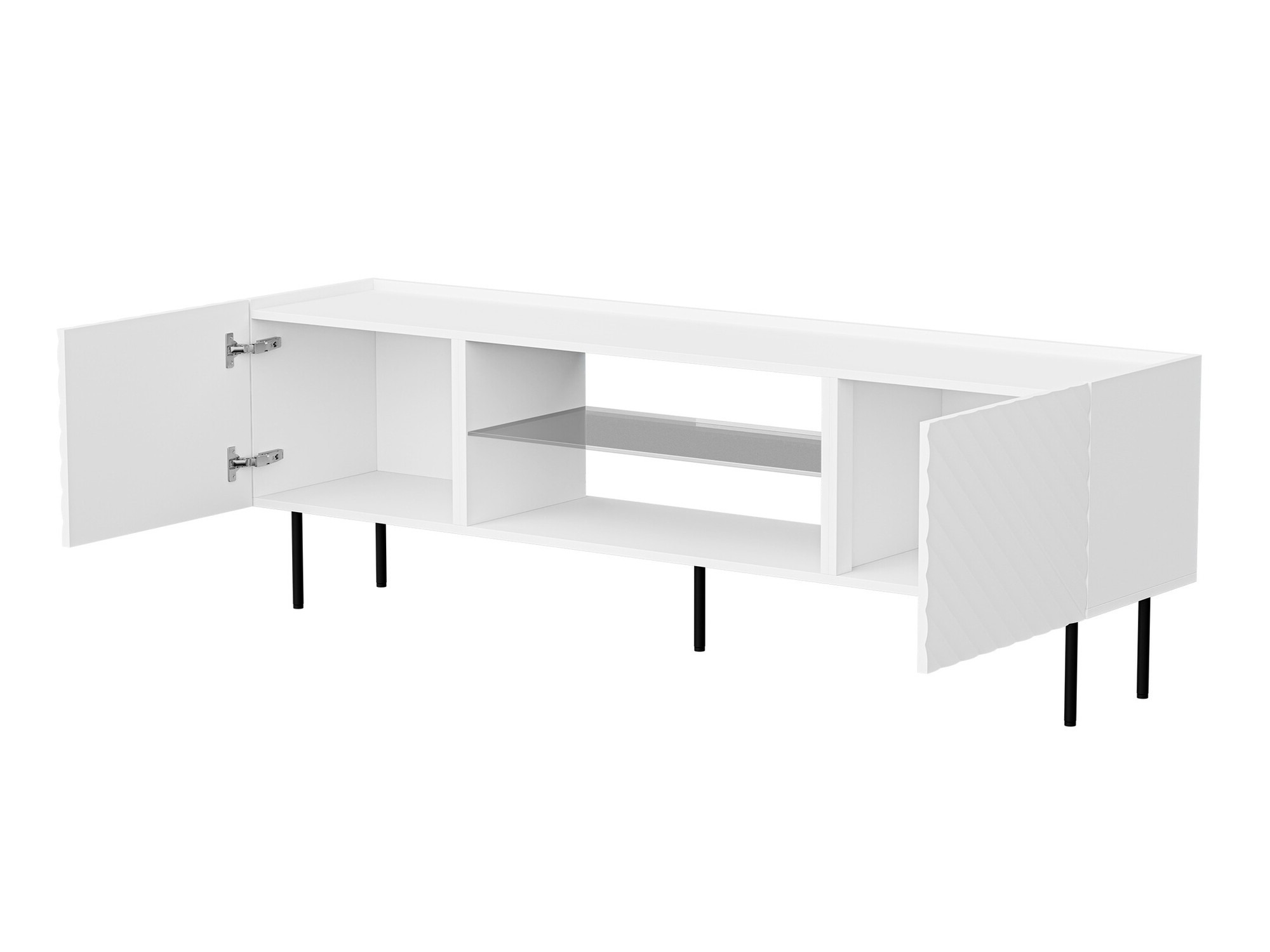 TV komoda Sillen II (Crno)
