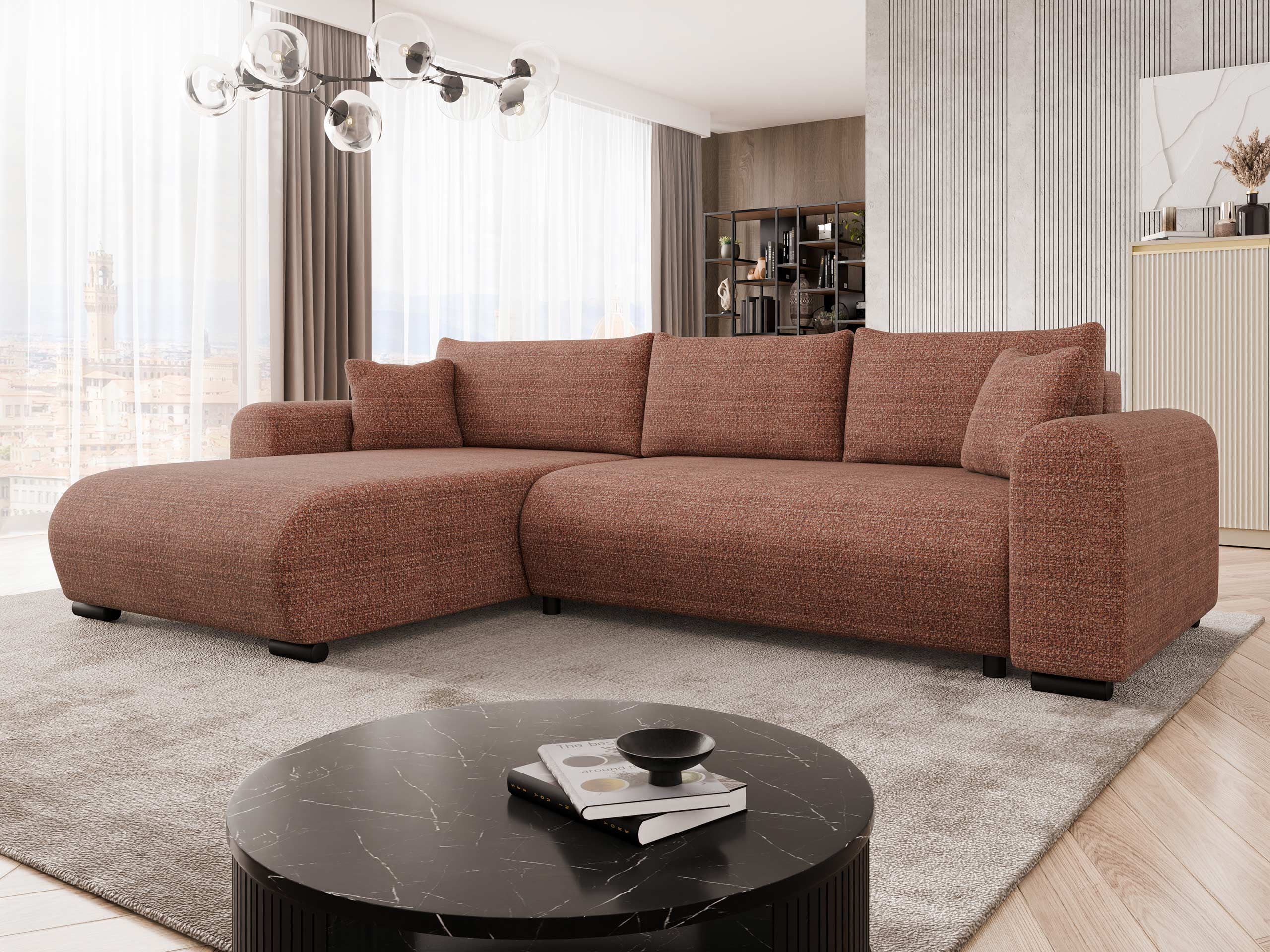 Ugaona sofa Comfivo 410 (Taro 57)