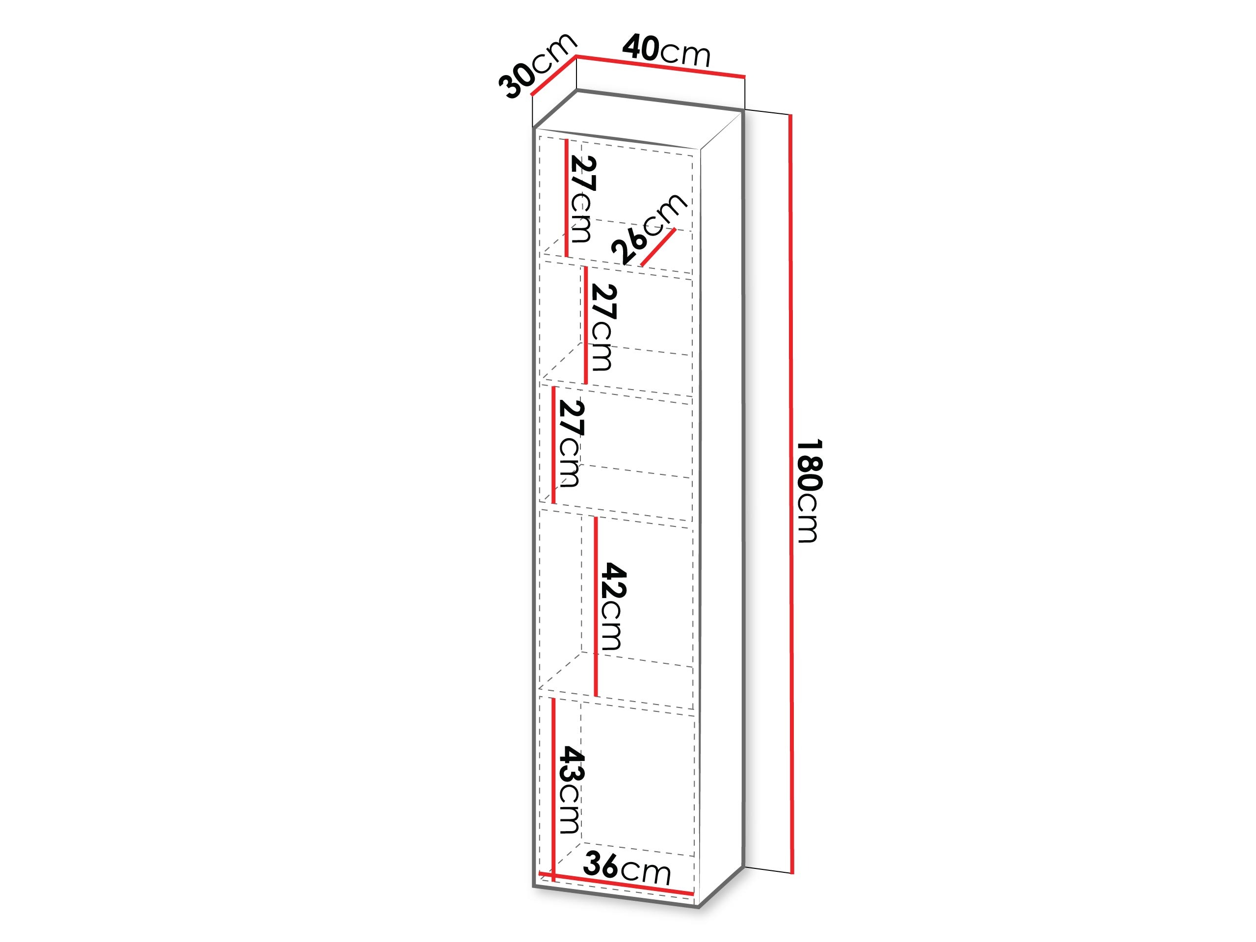 Zidna polica Calveru 100 (Kašmir)
