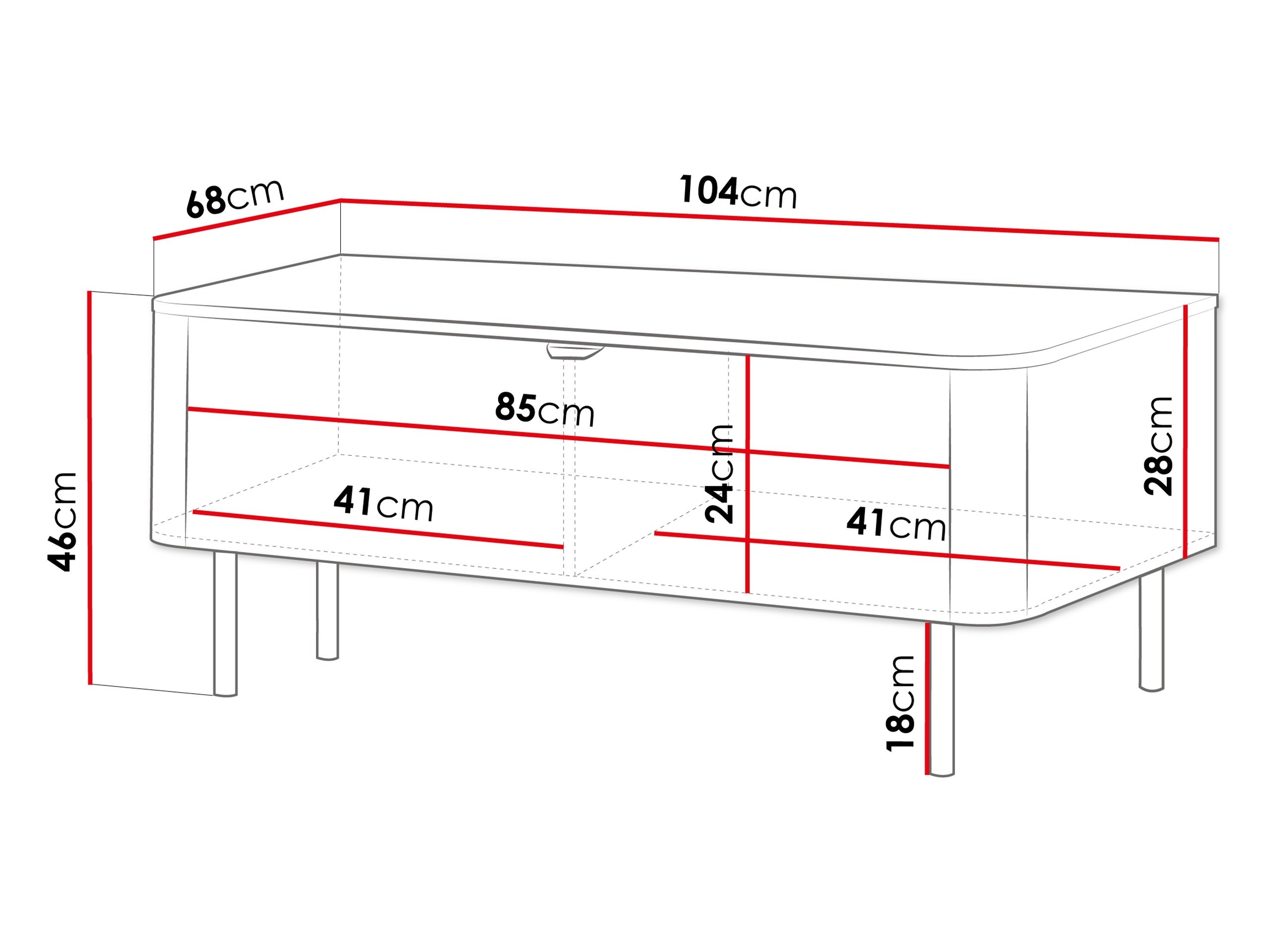 Stočić za kafu Tebeni 103